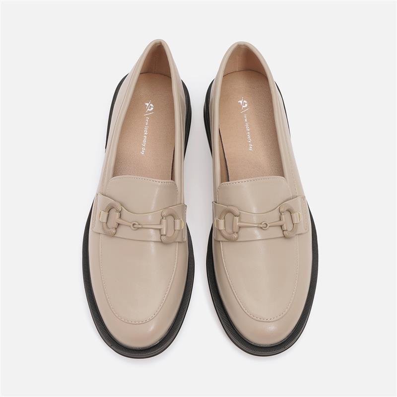 נעל שטוחה חאקי 36