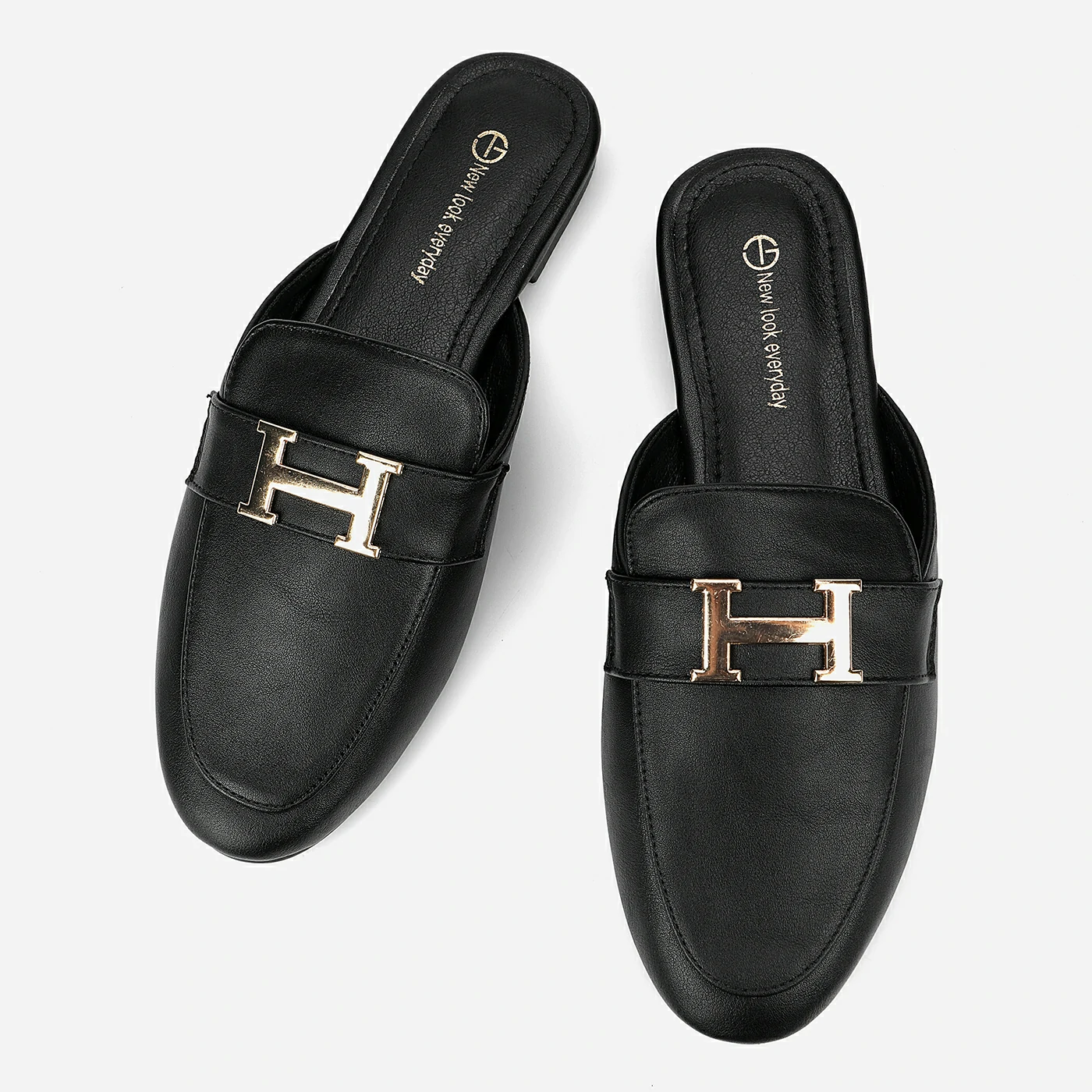 כפכף שטוח שחור 39