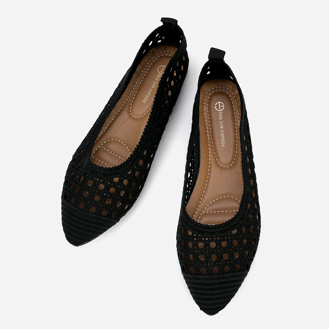 נעל שטוחה שחור 37