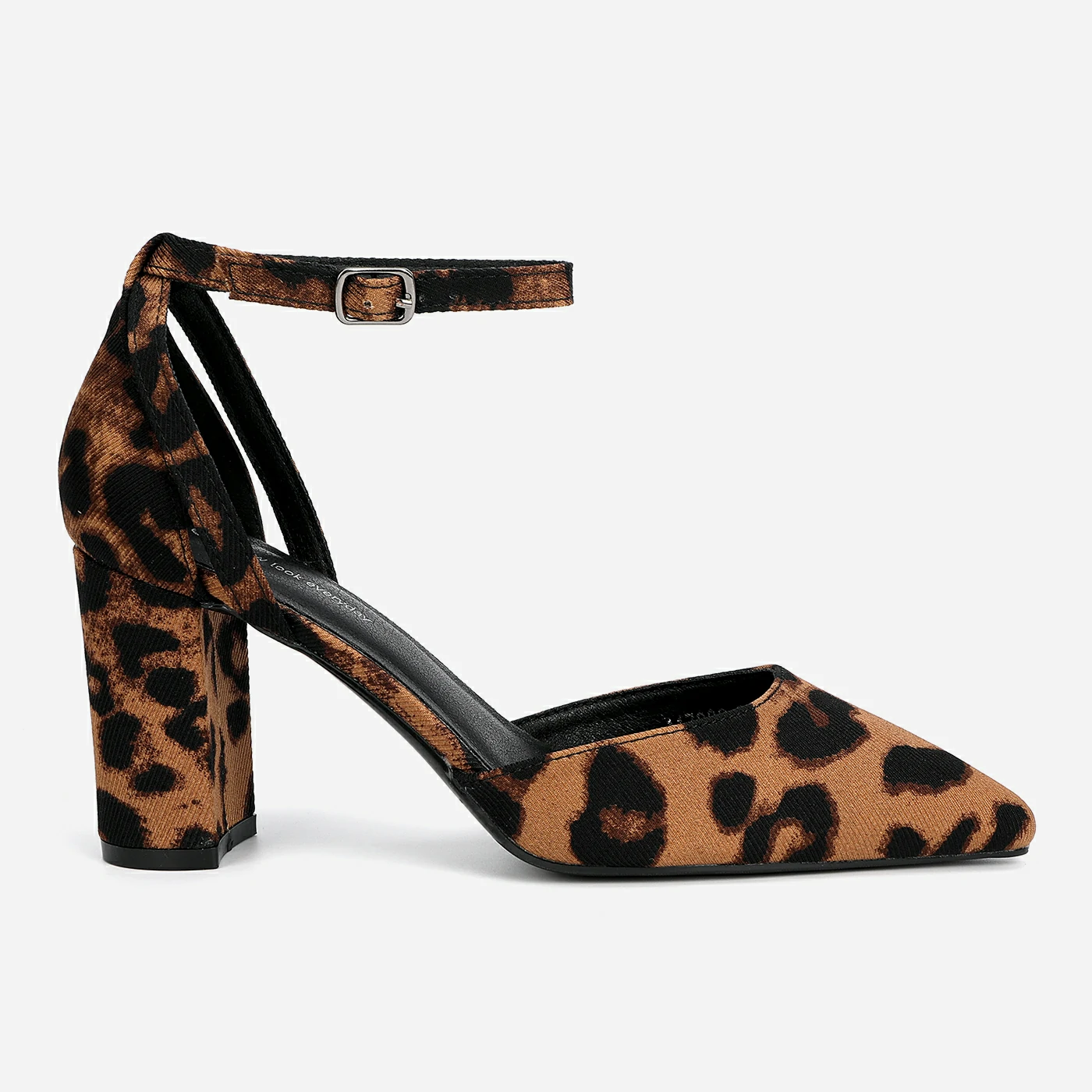 נעל עקב מנומר 37