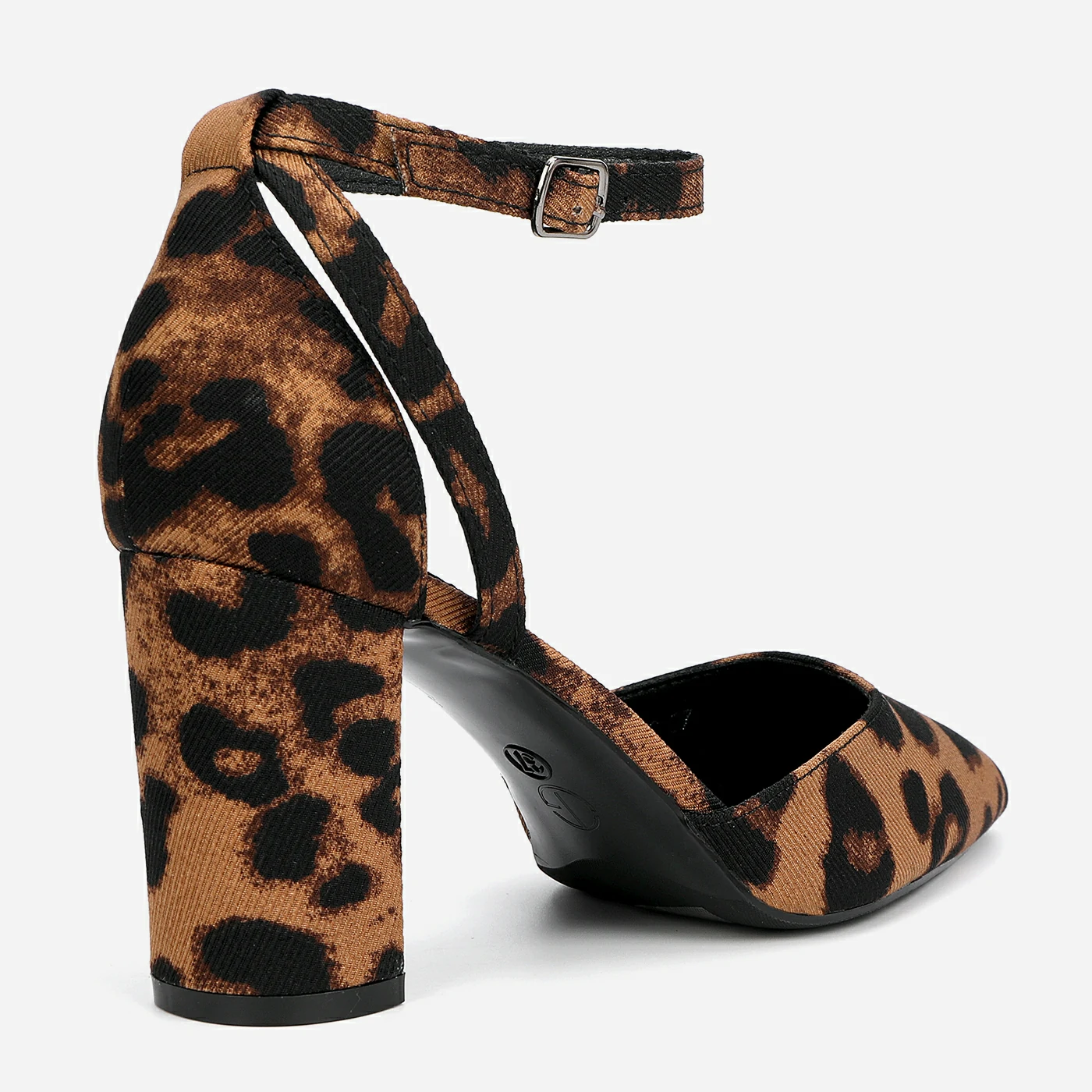 נעל עקב מנומר 37