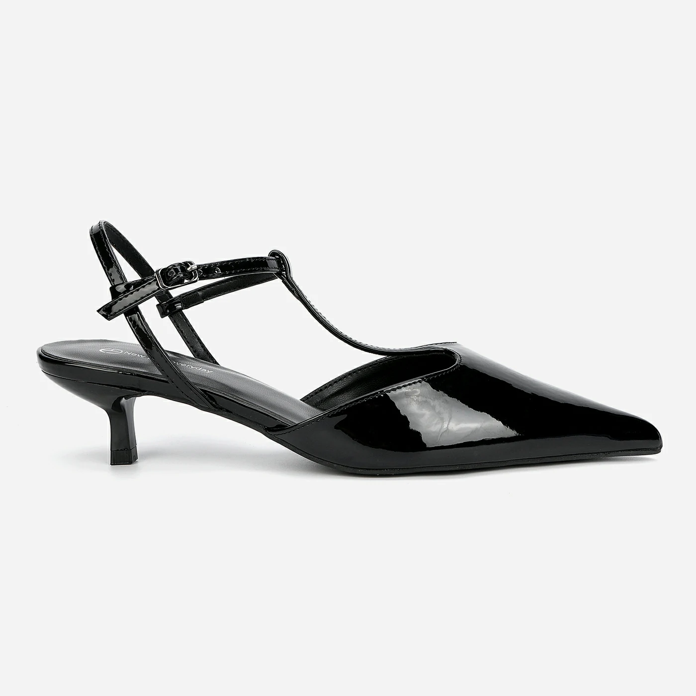 נעל עקב שחור 38