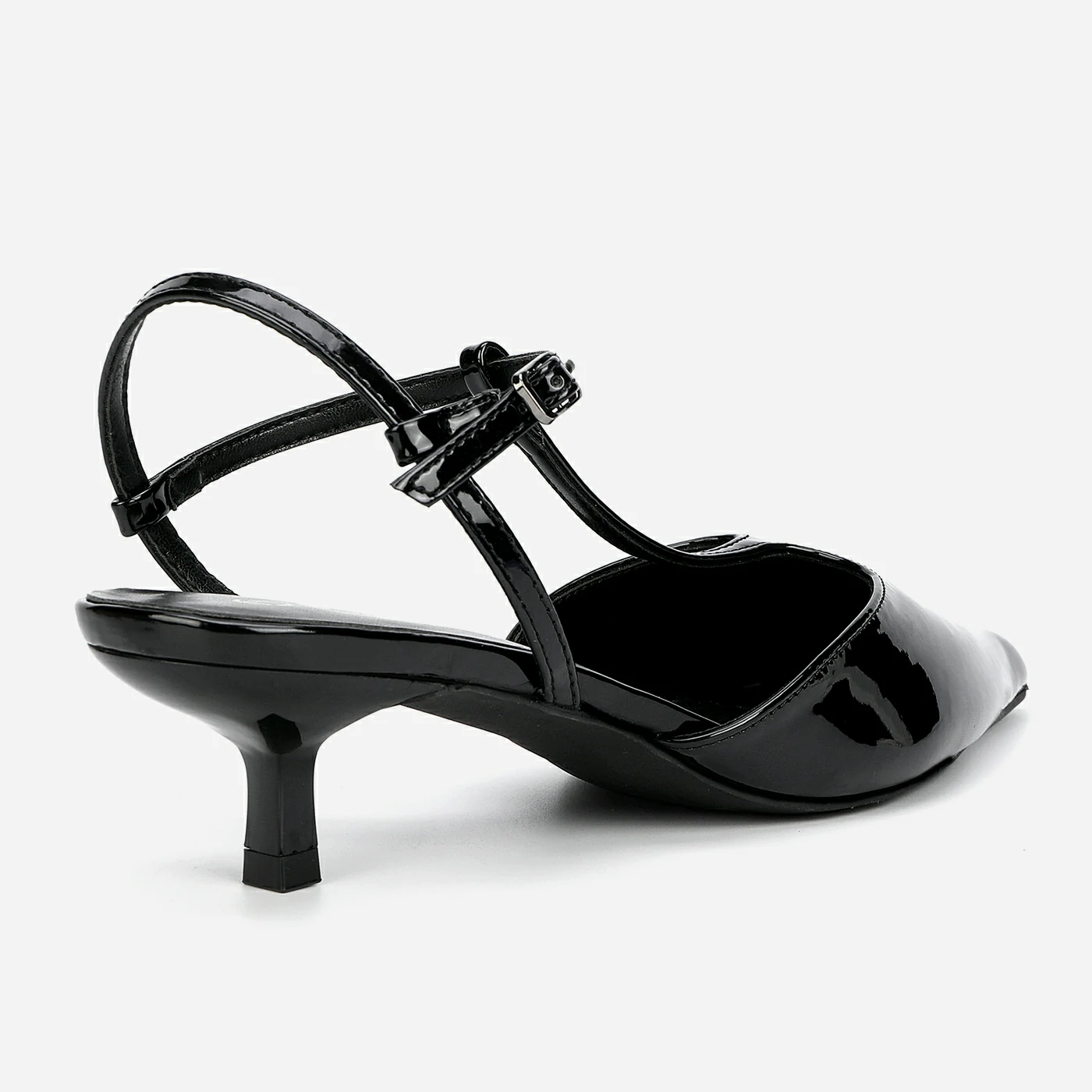 נעל עקב שחור 38