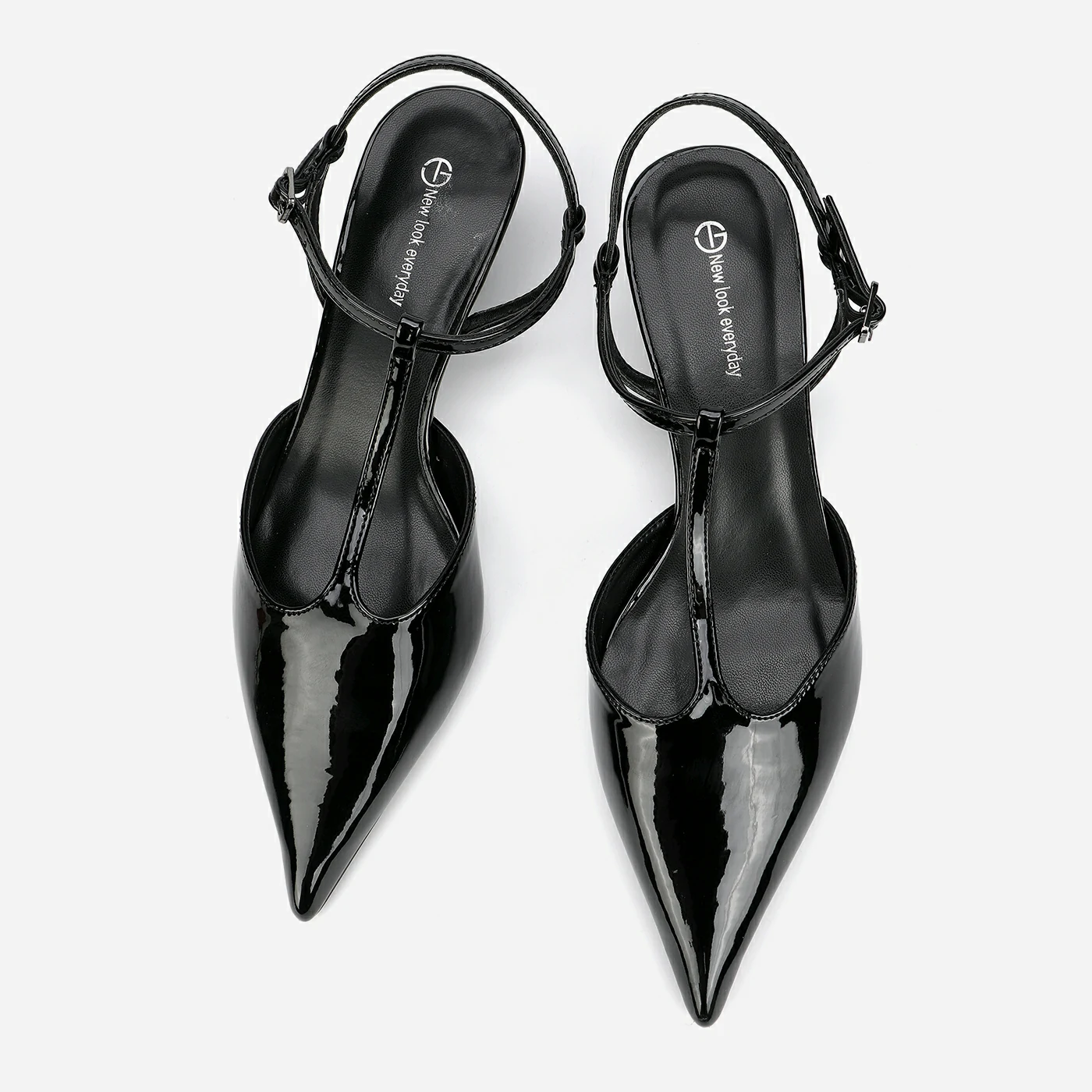 נעל עקב שחור 38