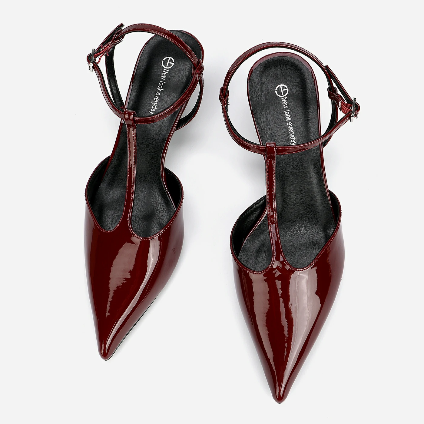 נעל עקב בורדו 37