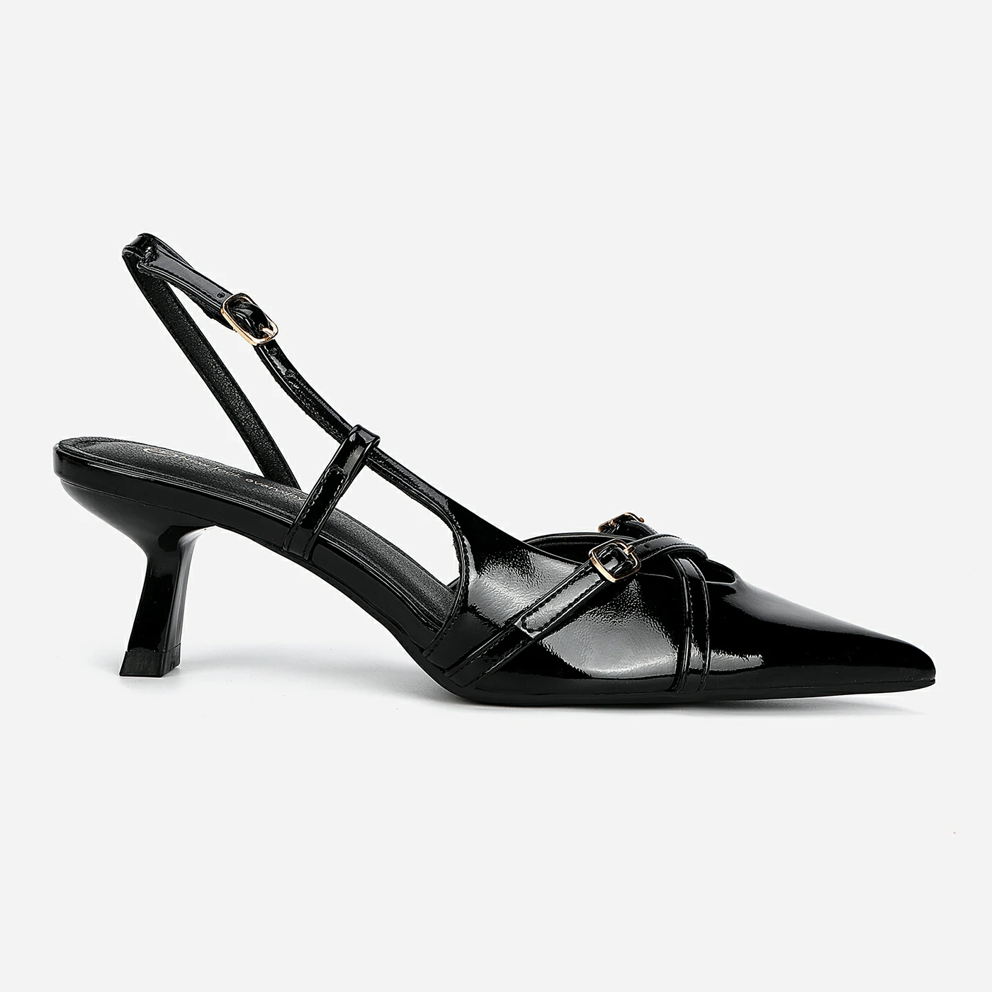 נעל עקב שחור 37