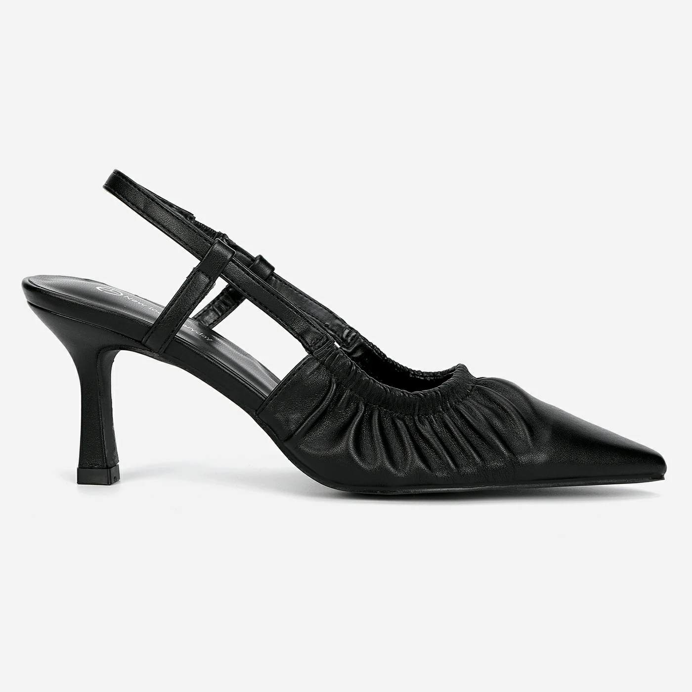 נעל עקב שחור 37