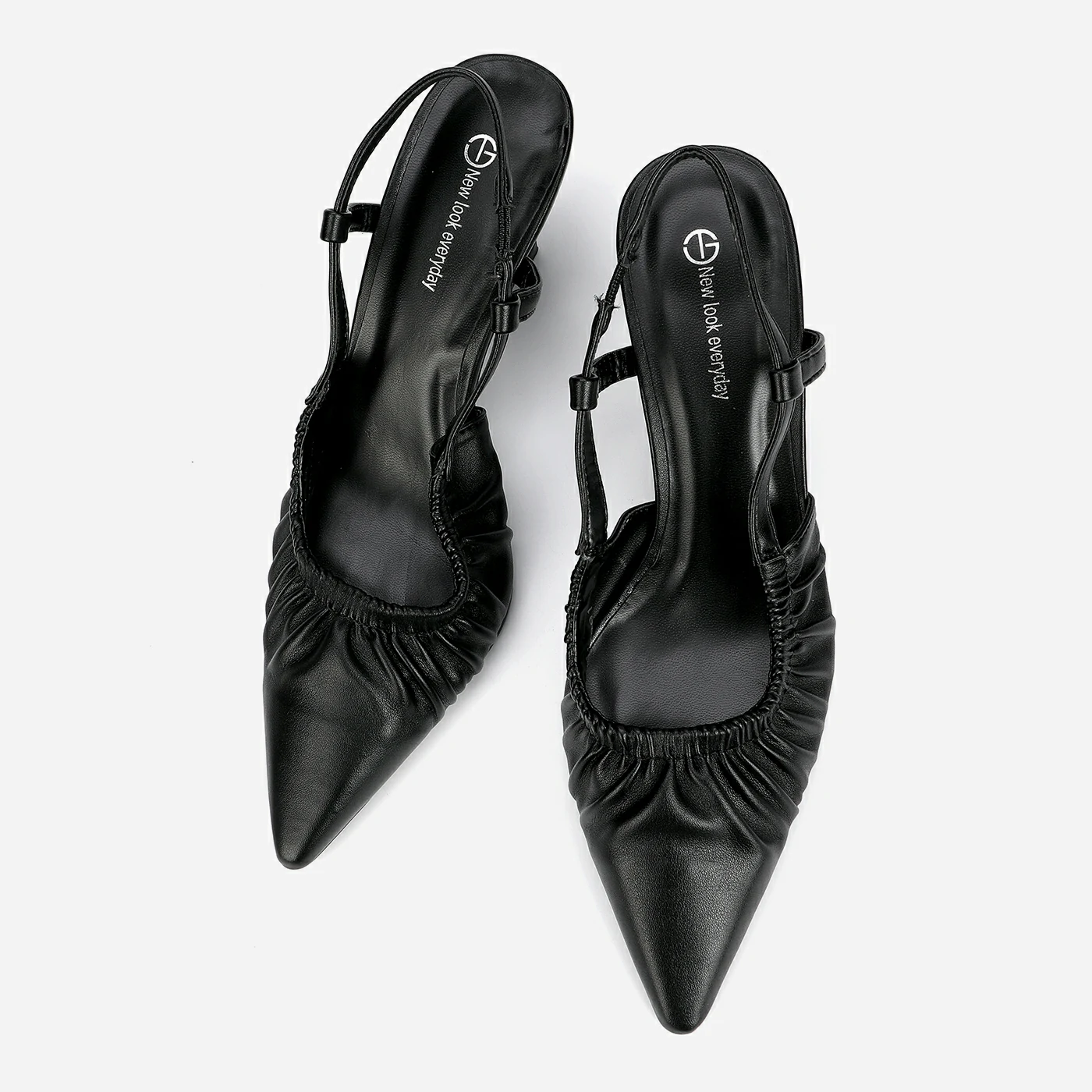 נעל עקב שחור 37