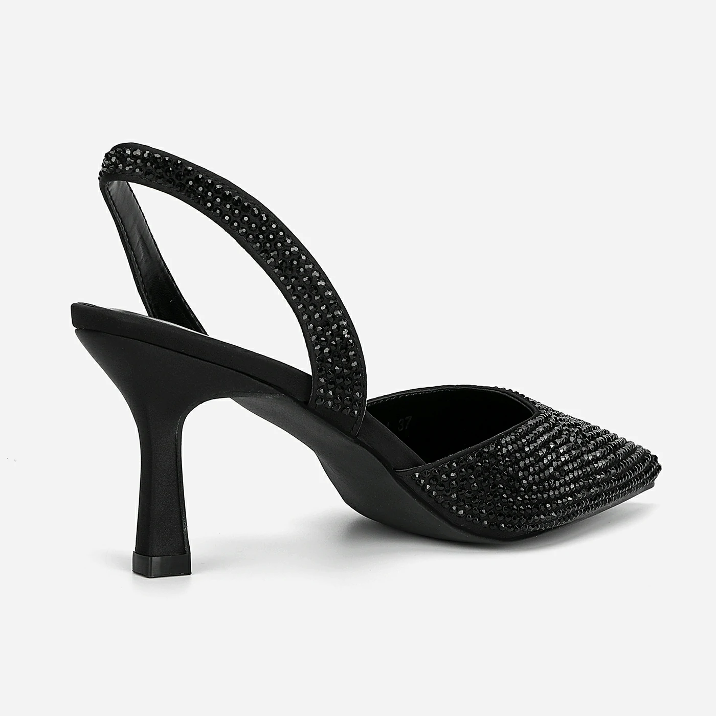 נעל עקב שחור 39