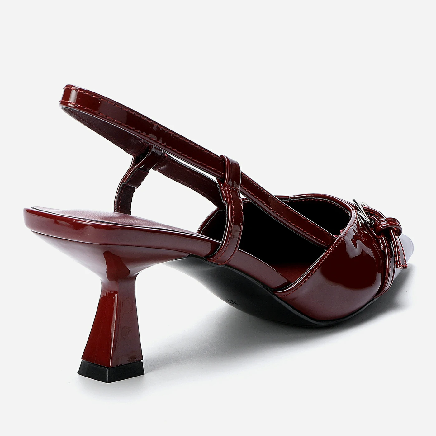 נעל עקב בורדו 37