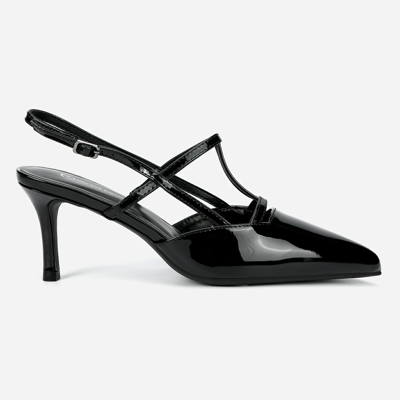 נעל עקב שחור 41