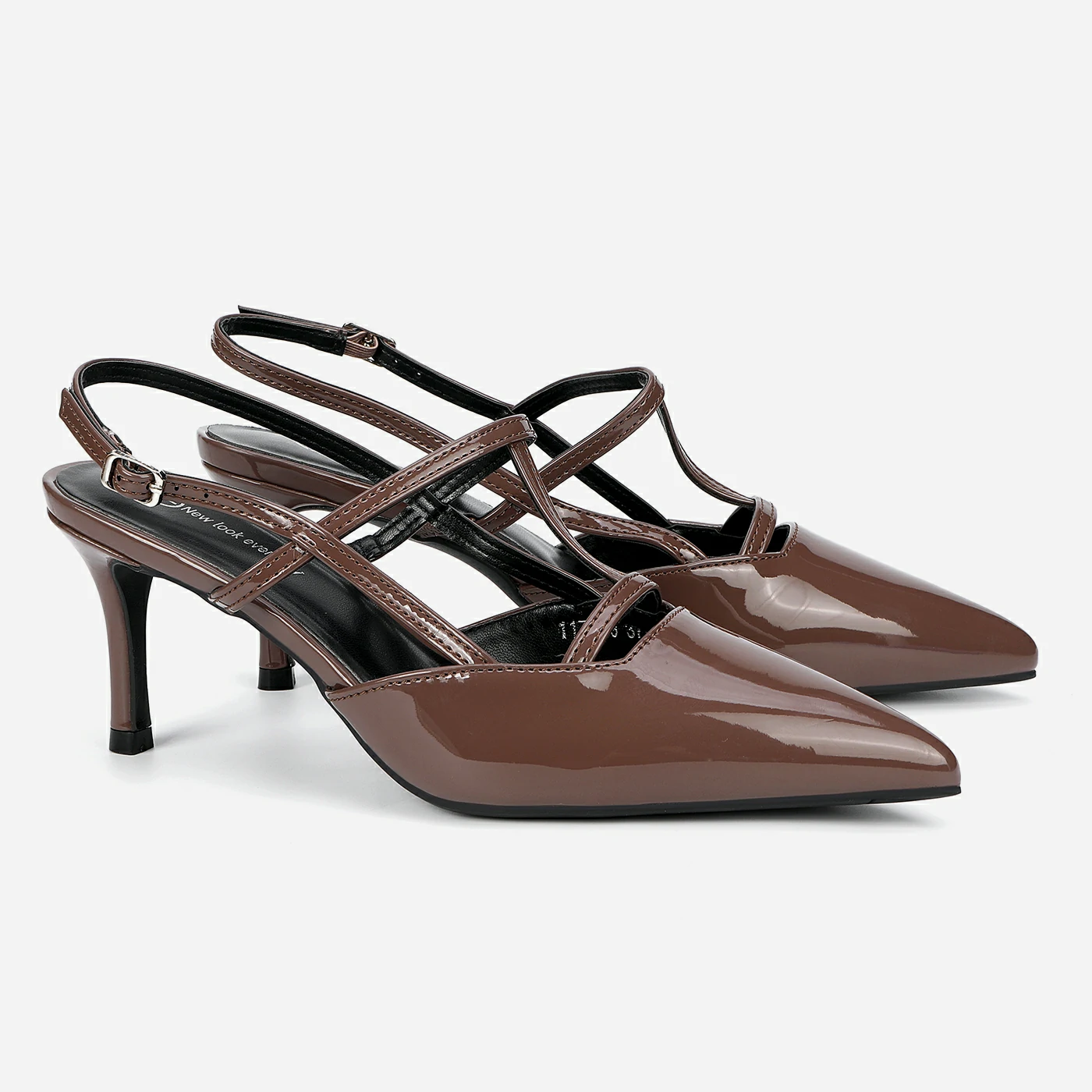 נעל עקב מוקה 40