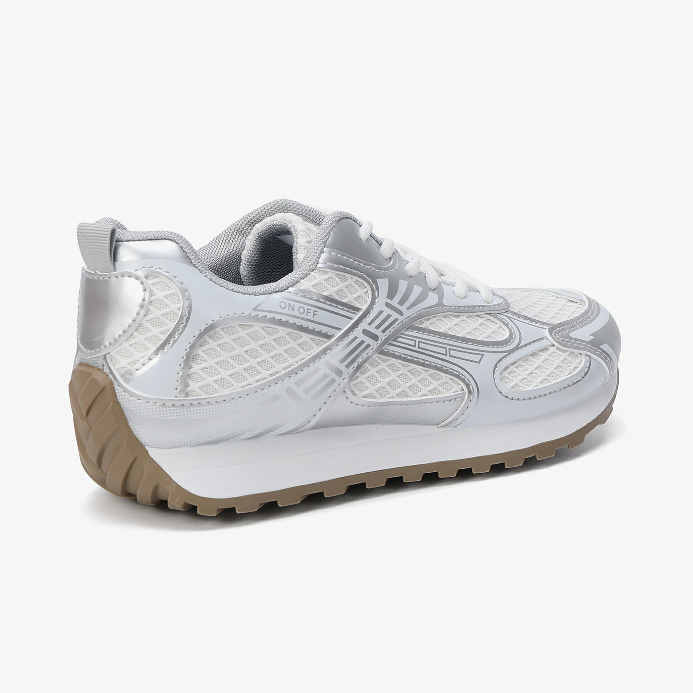 סניקרס/ספורט כסף 40