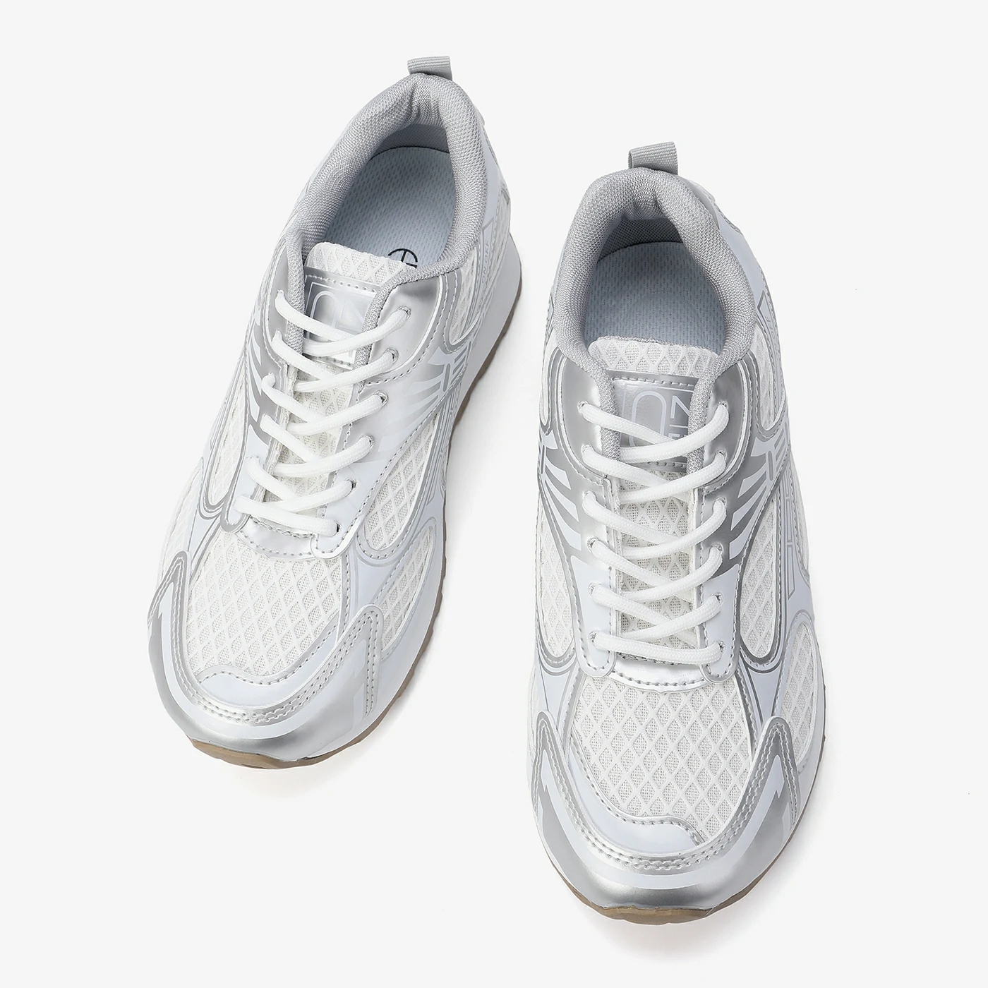 סניקרס/ספורט כסף 40