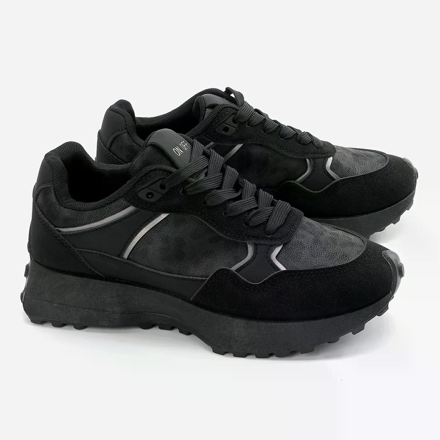 סניקרס/ספורט שחור 40