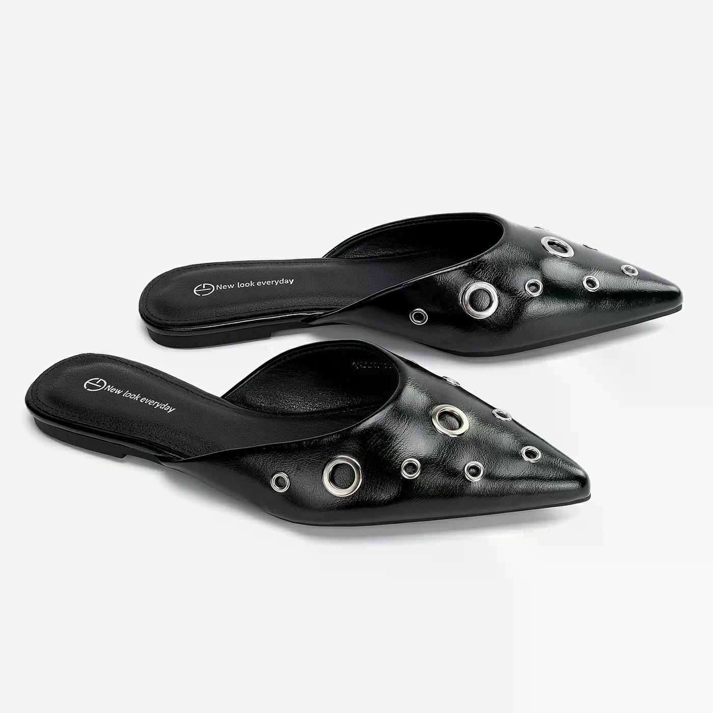 כפכף שחור 40