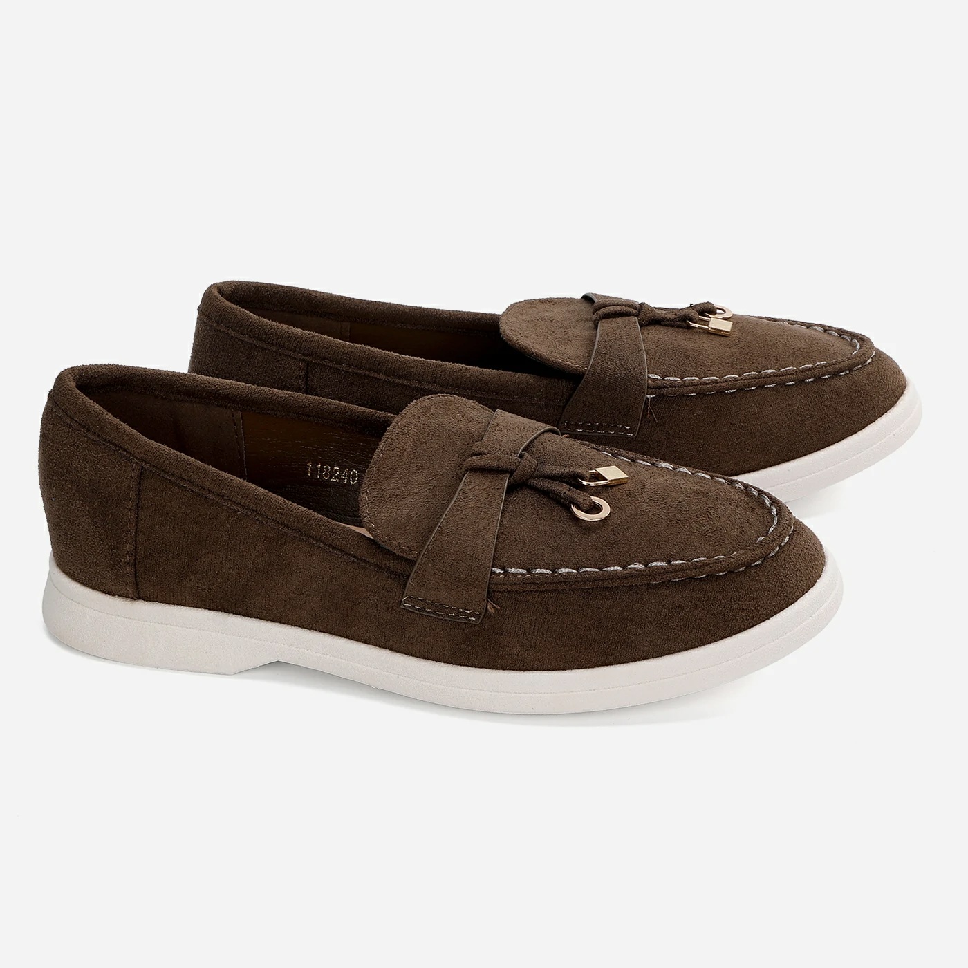 נעל שטוחה חום 37