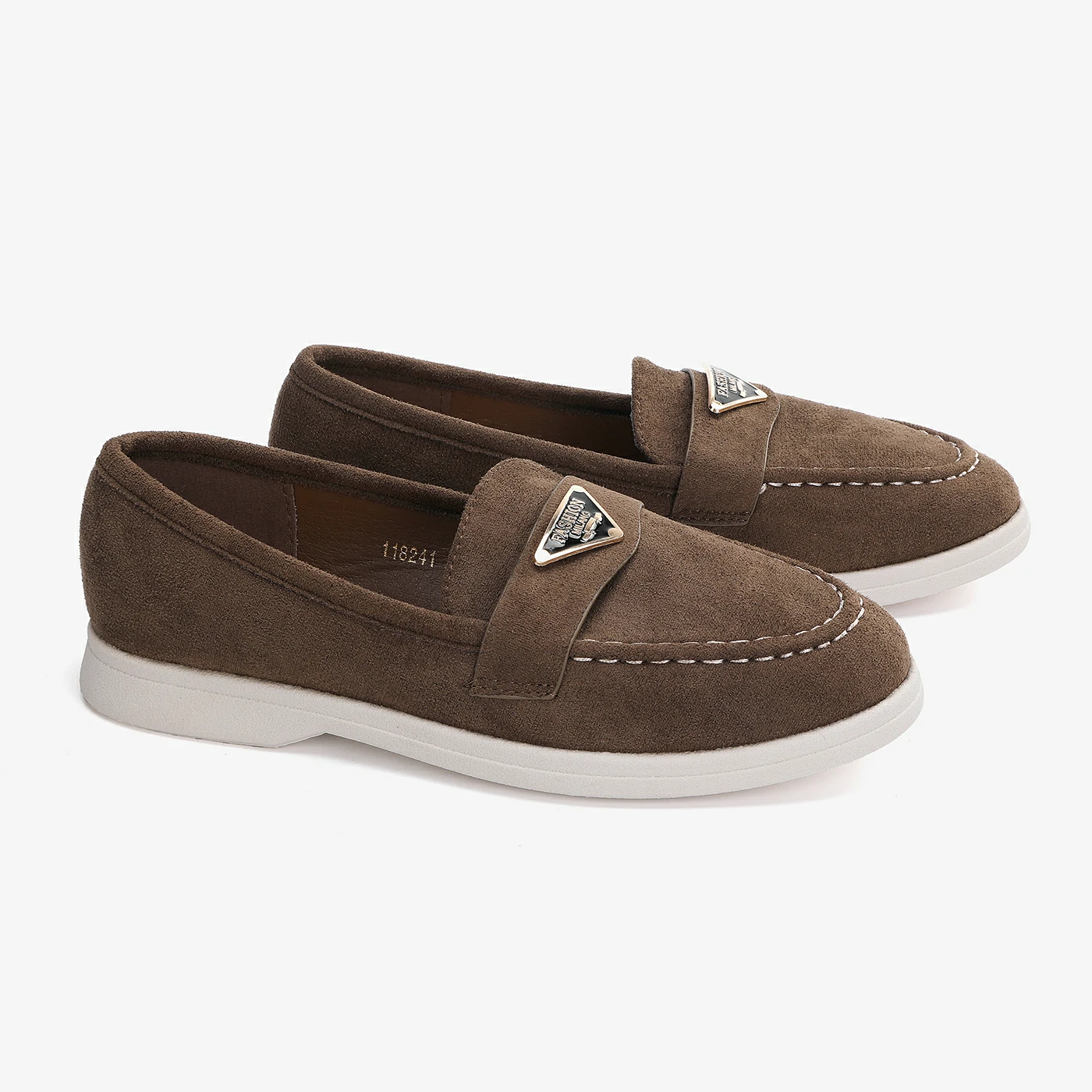 נעל שטוחה חום 38