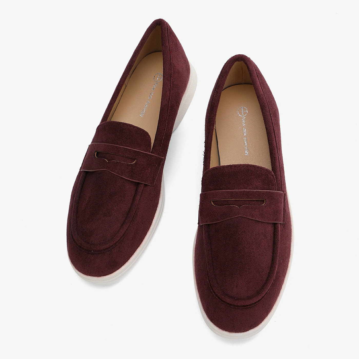 נעל שטוחה בורדו 39