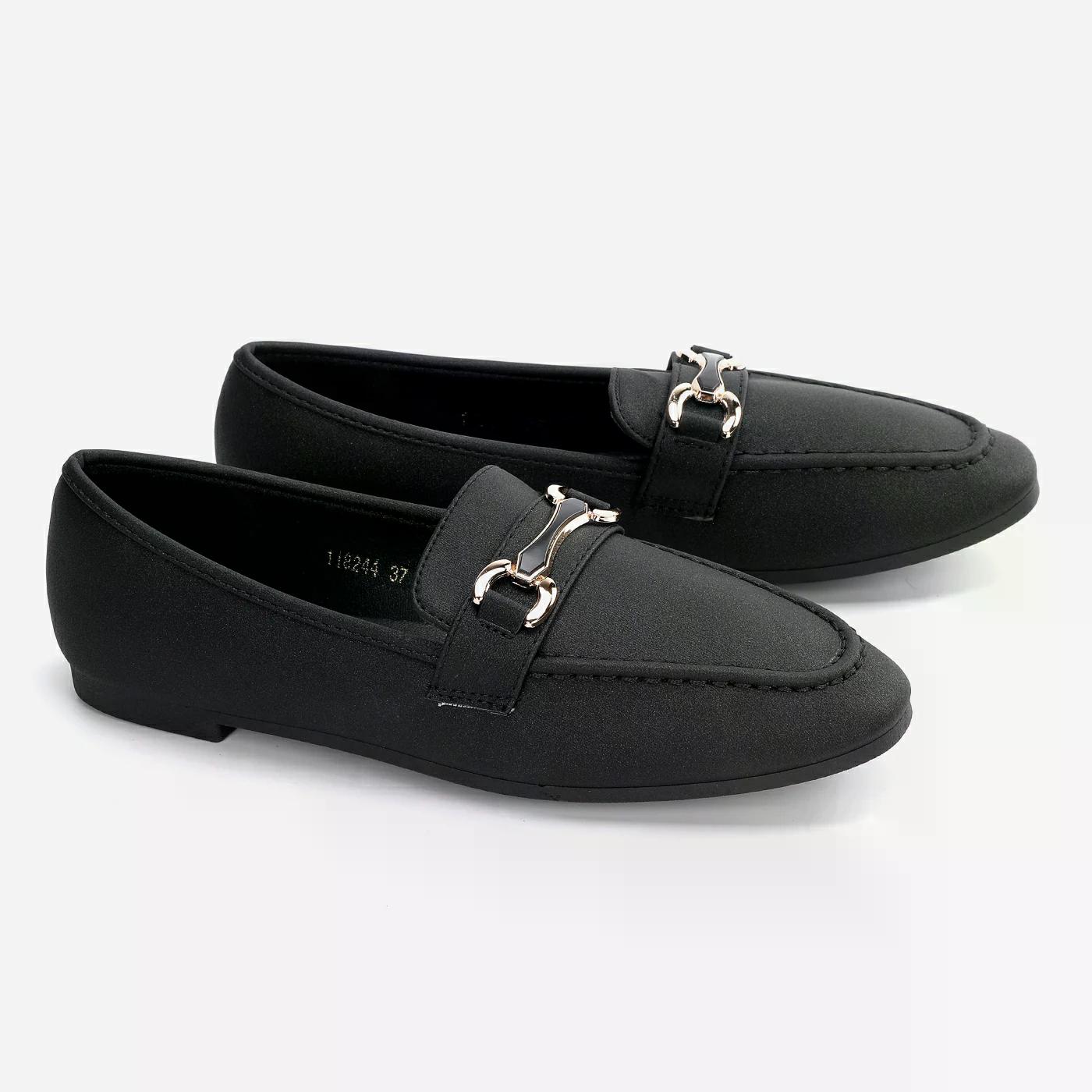 נעל שטוחה שחור 38