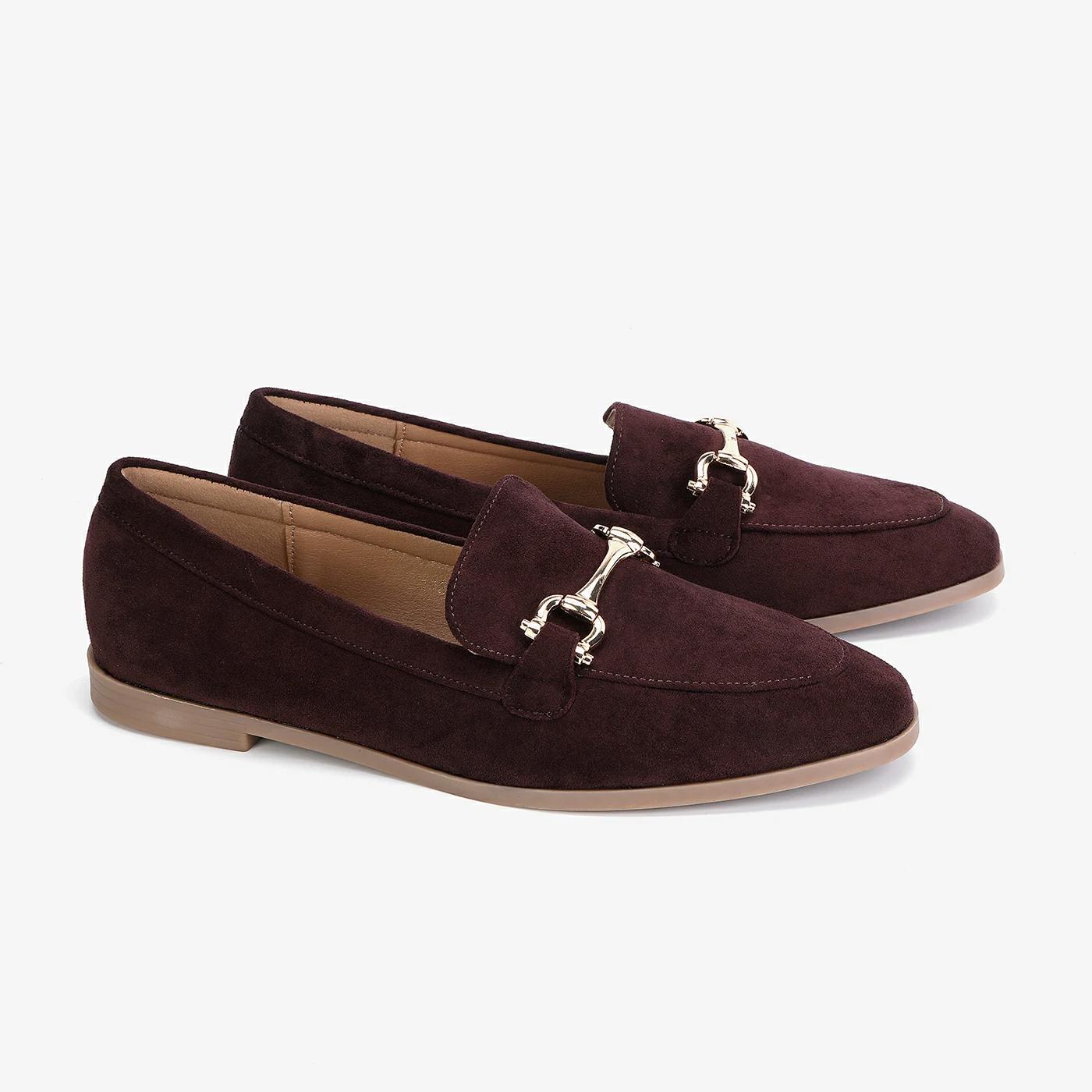 נעל שטוחה בורדו 40