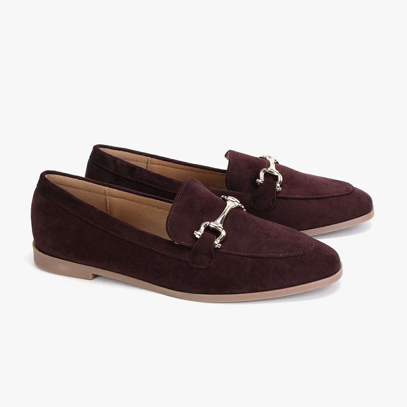 נעל שטוחה בורדו 41