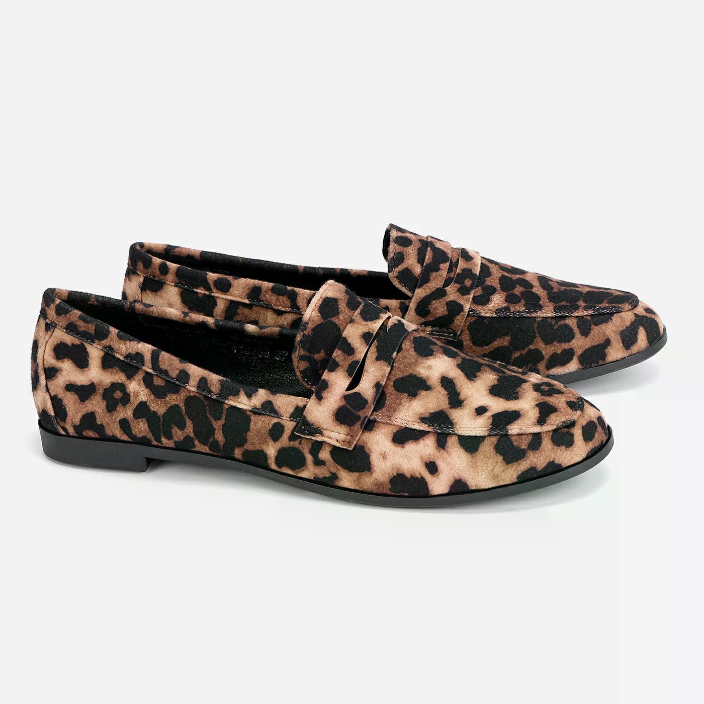 נעל שטוחה מנומר 38