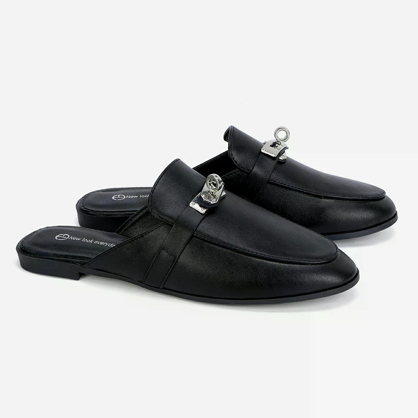 כפכף שטוחה שחור 36