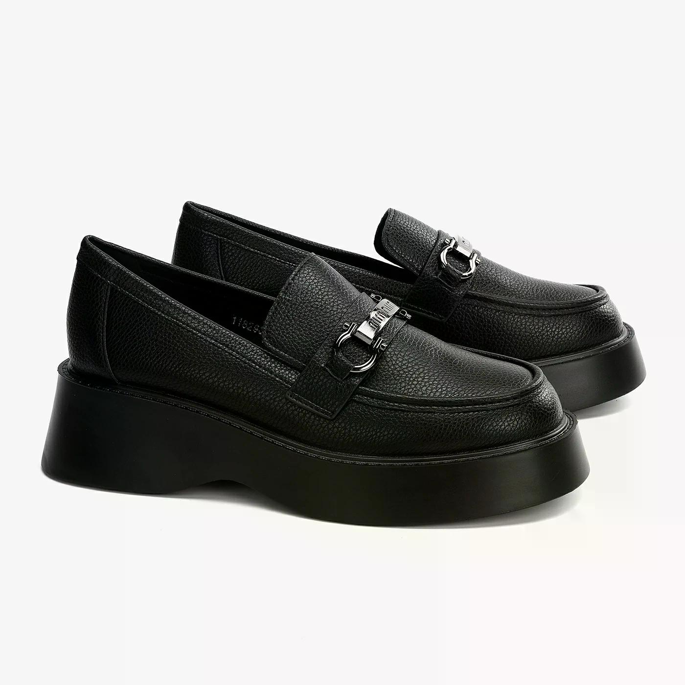 נעל שטוחה שחור 40