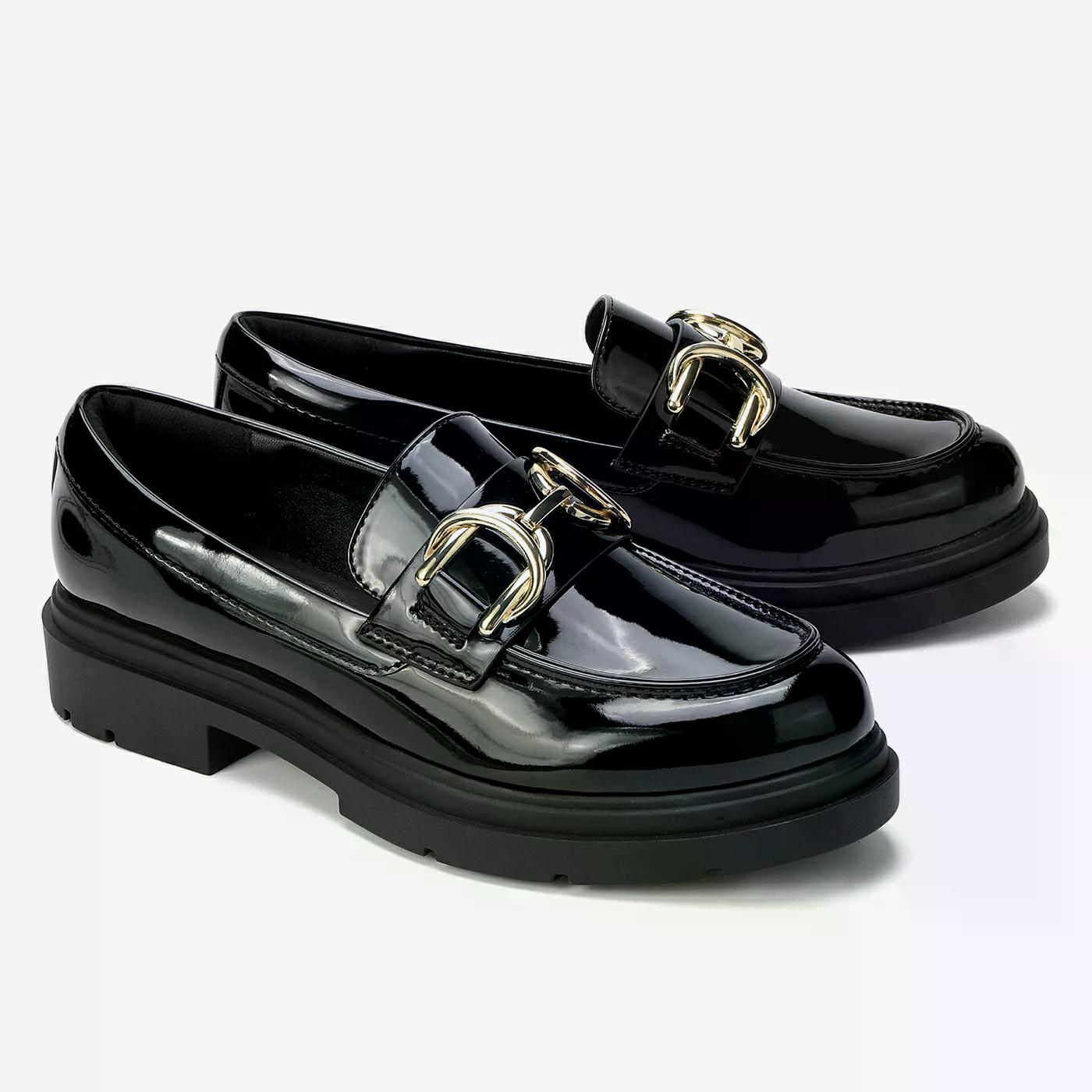 נעל שטוחה שחור 41