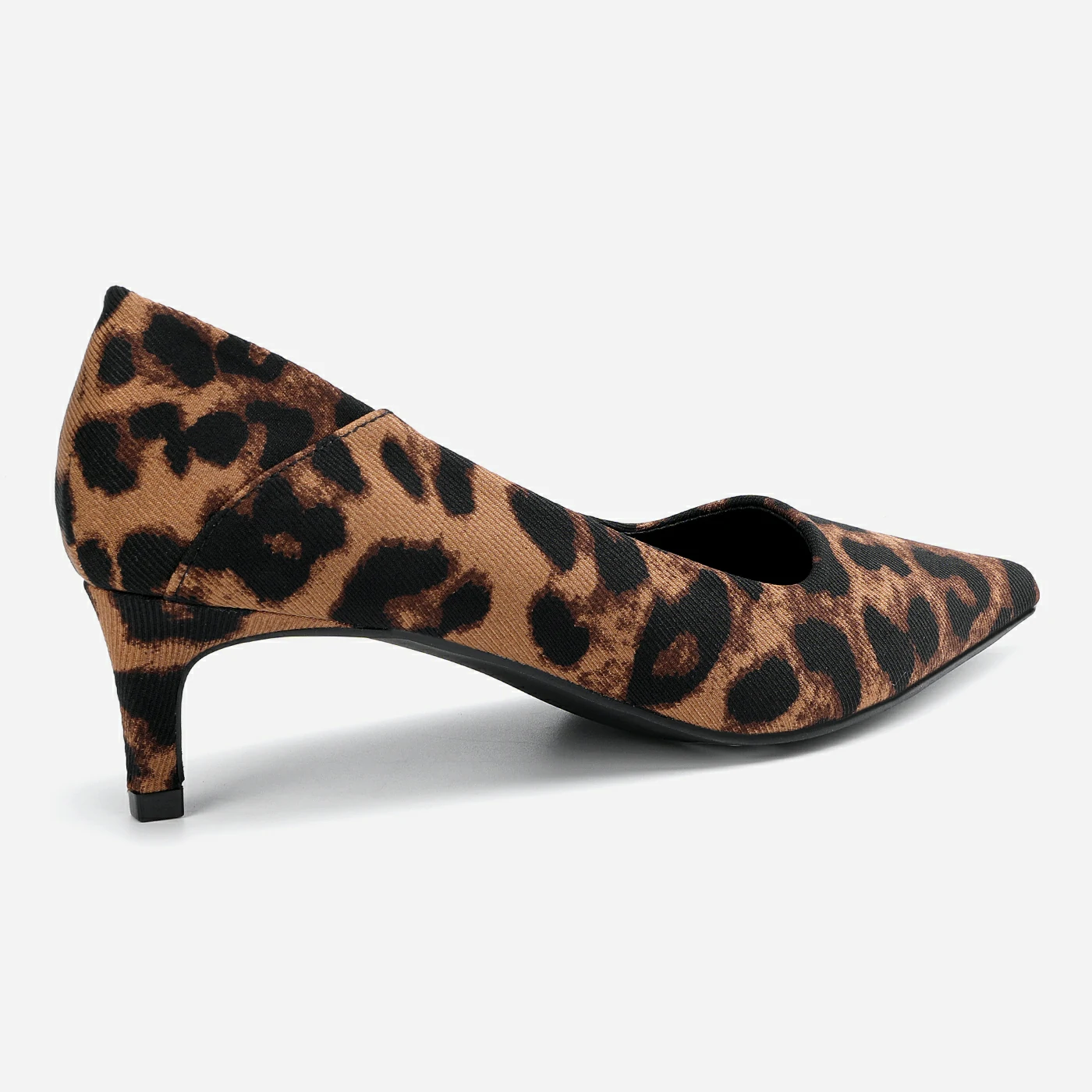 נעל עקב מנומר 36