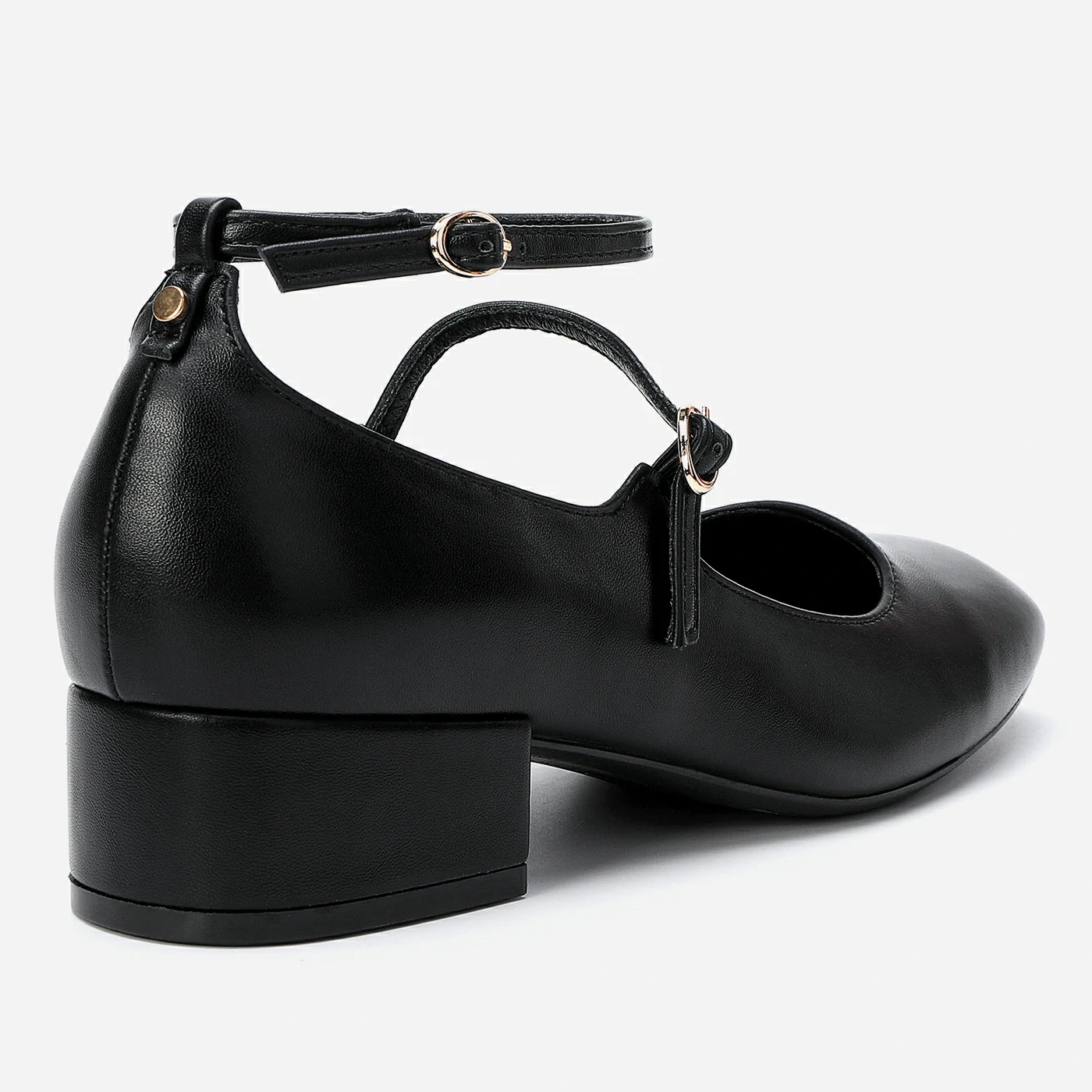 נעל עקב שחור 36