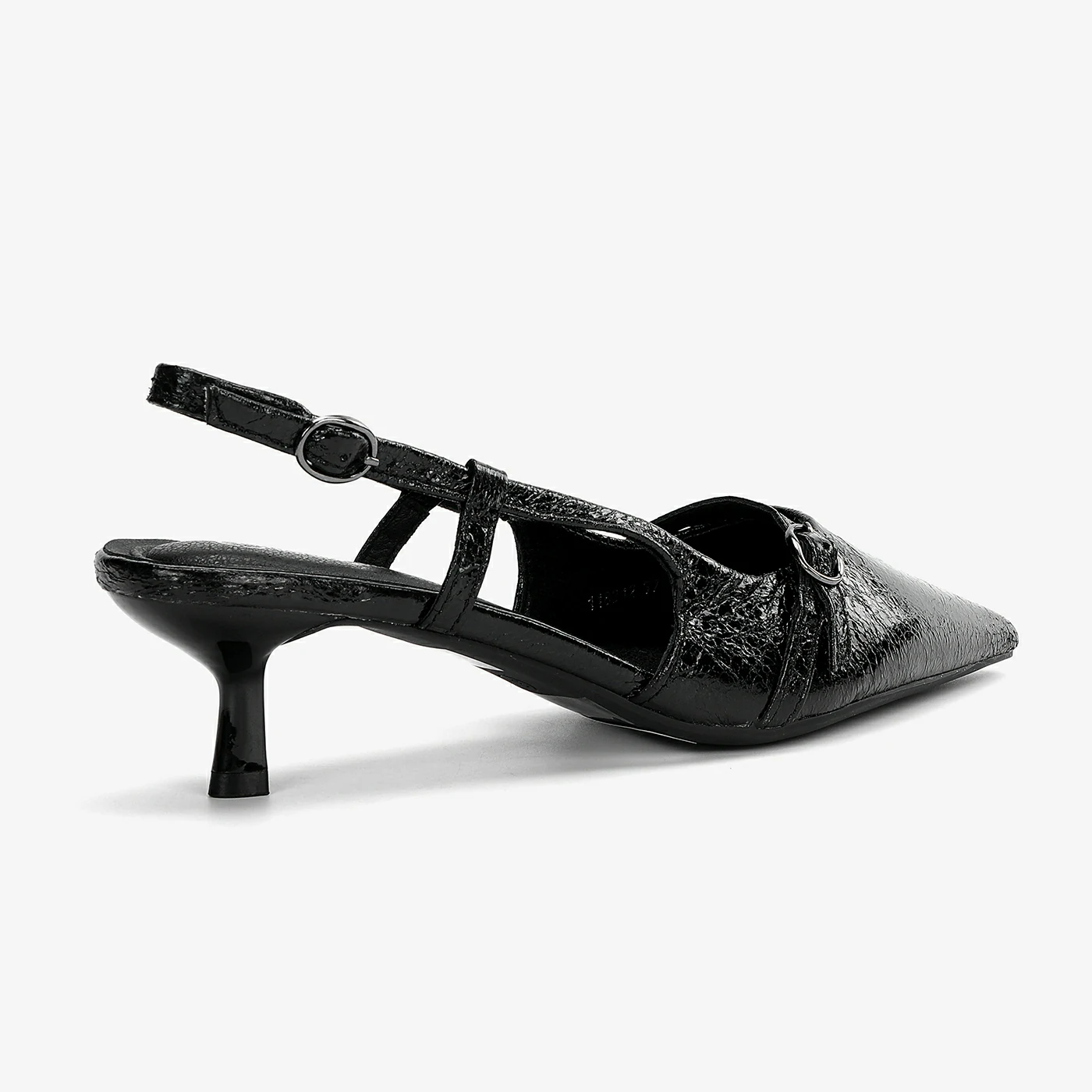 נעל עקב שחור 38