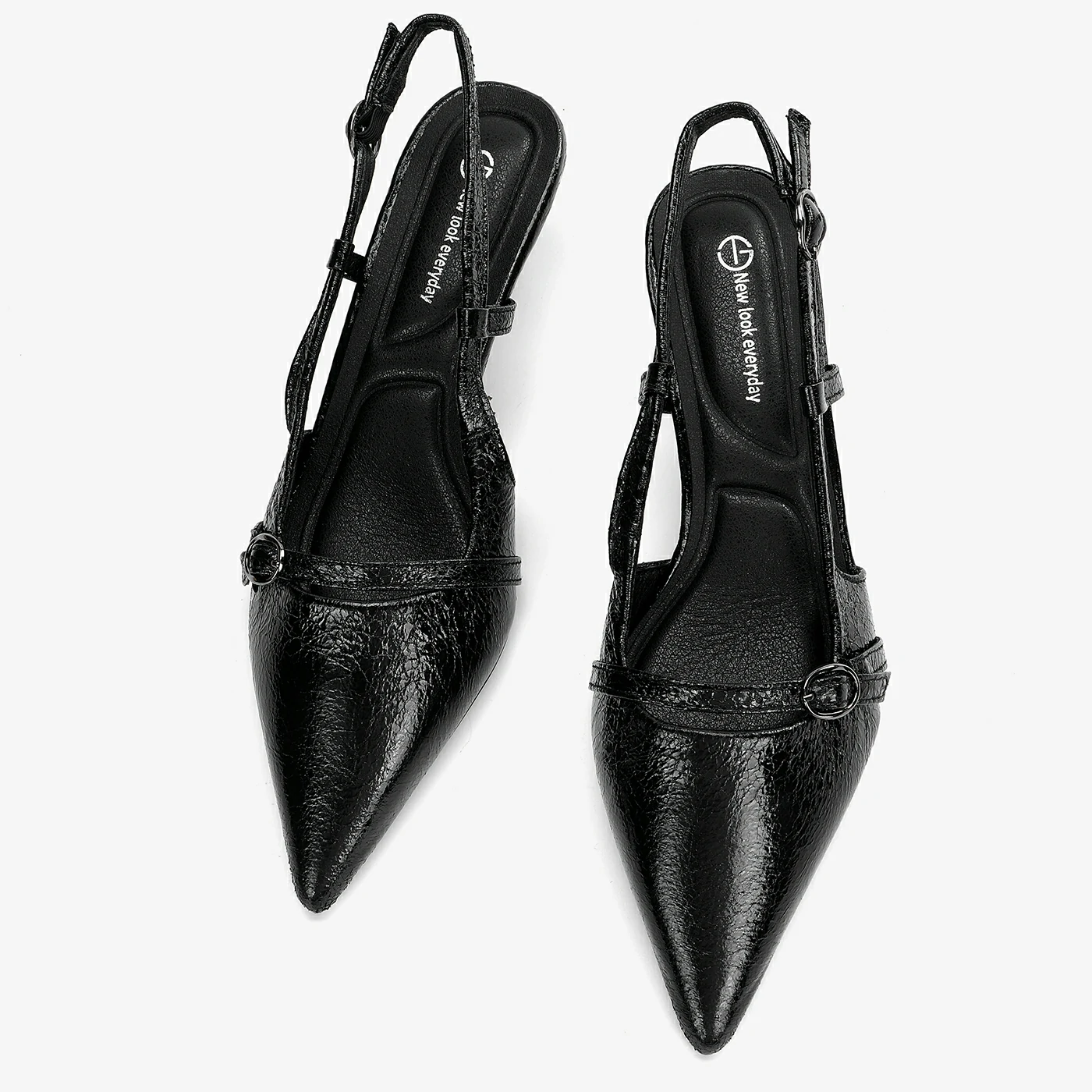 נעל עקב שחור 38