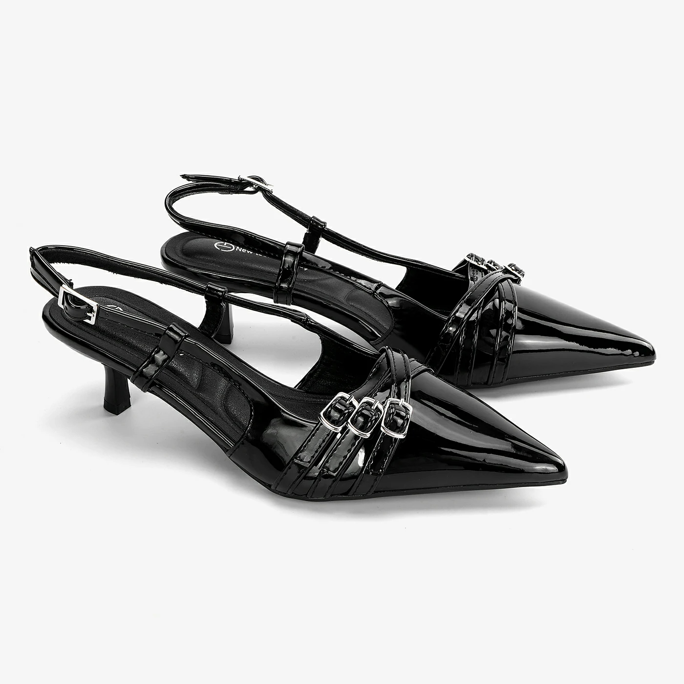 נעל עקב שחור 36