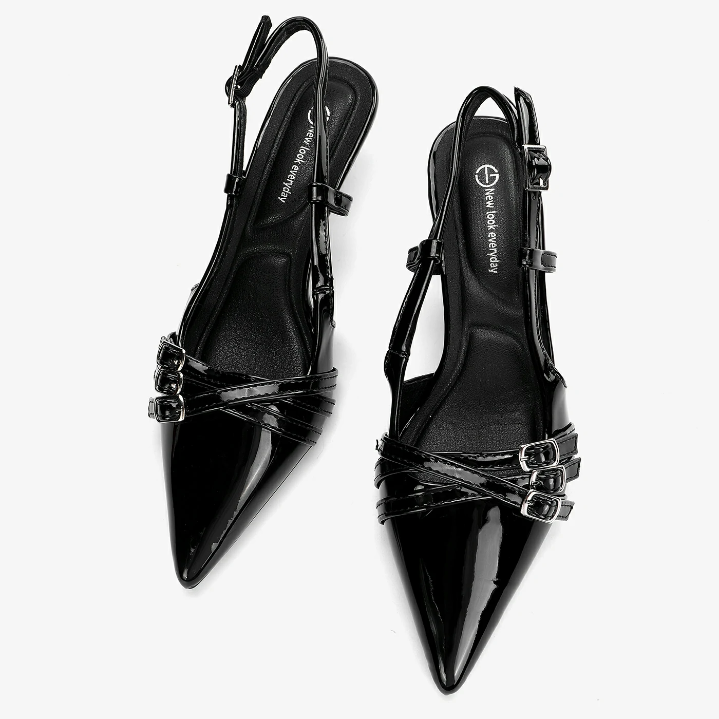 נעל עקב שחור 36