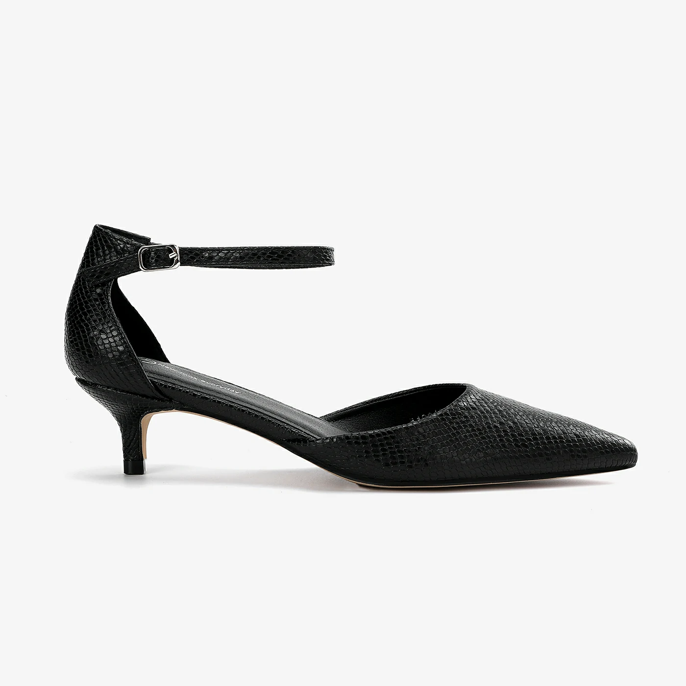 נעל עקב שחור 39