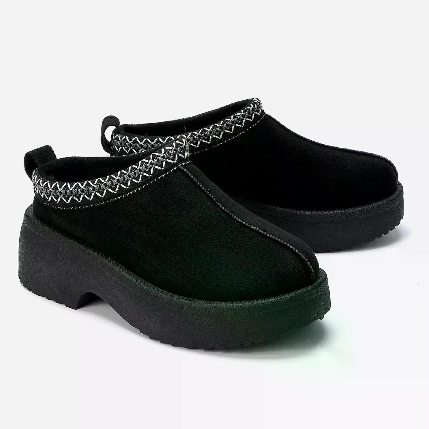 כפכפים שחור 40