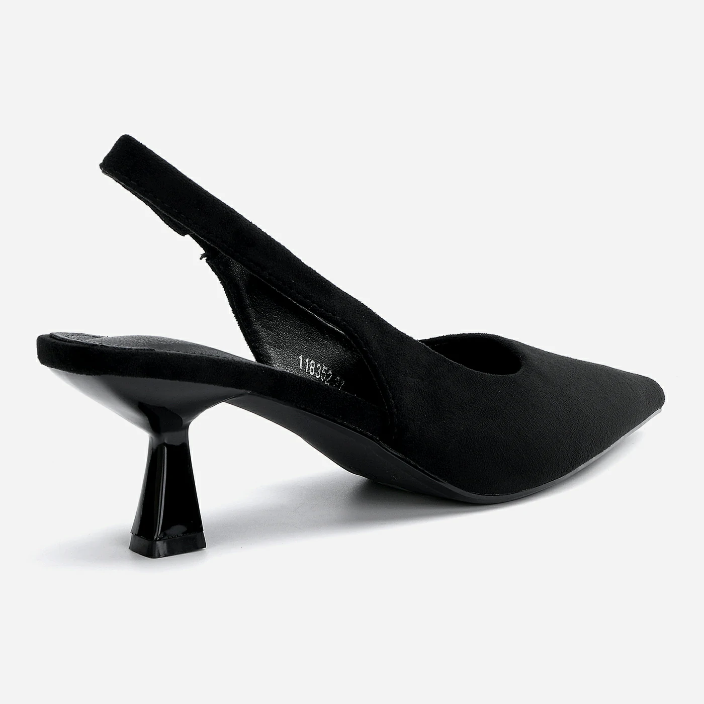 נעל עקב שחור 38