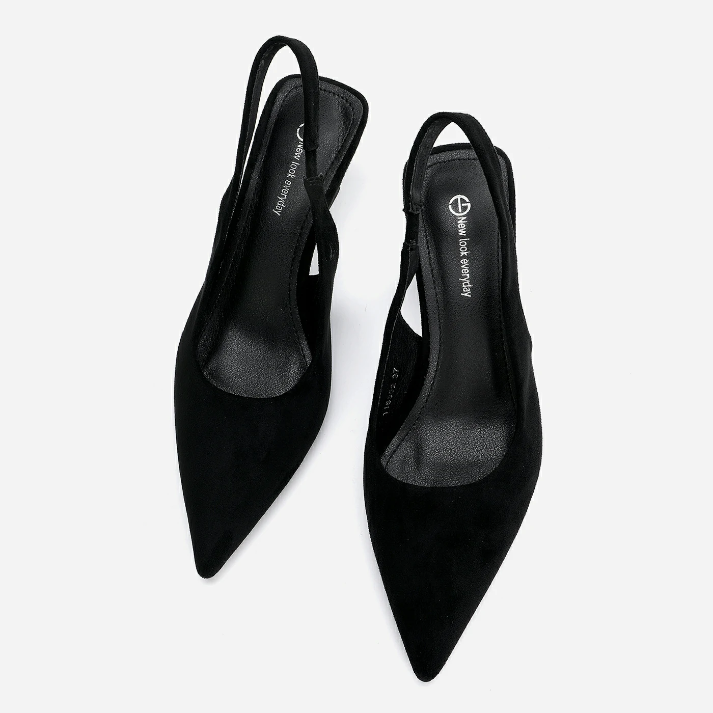 נעל עקב שחור 38