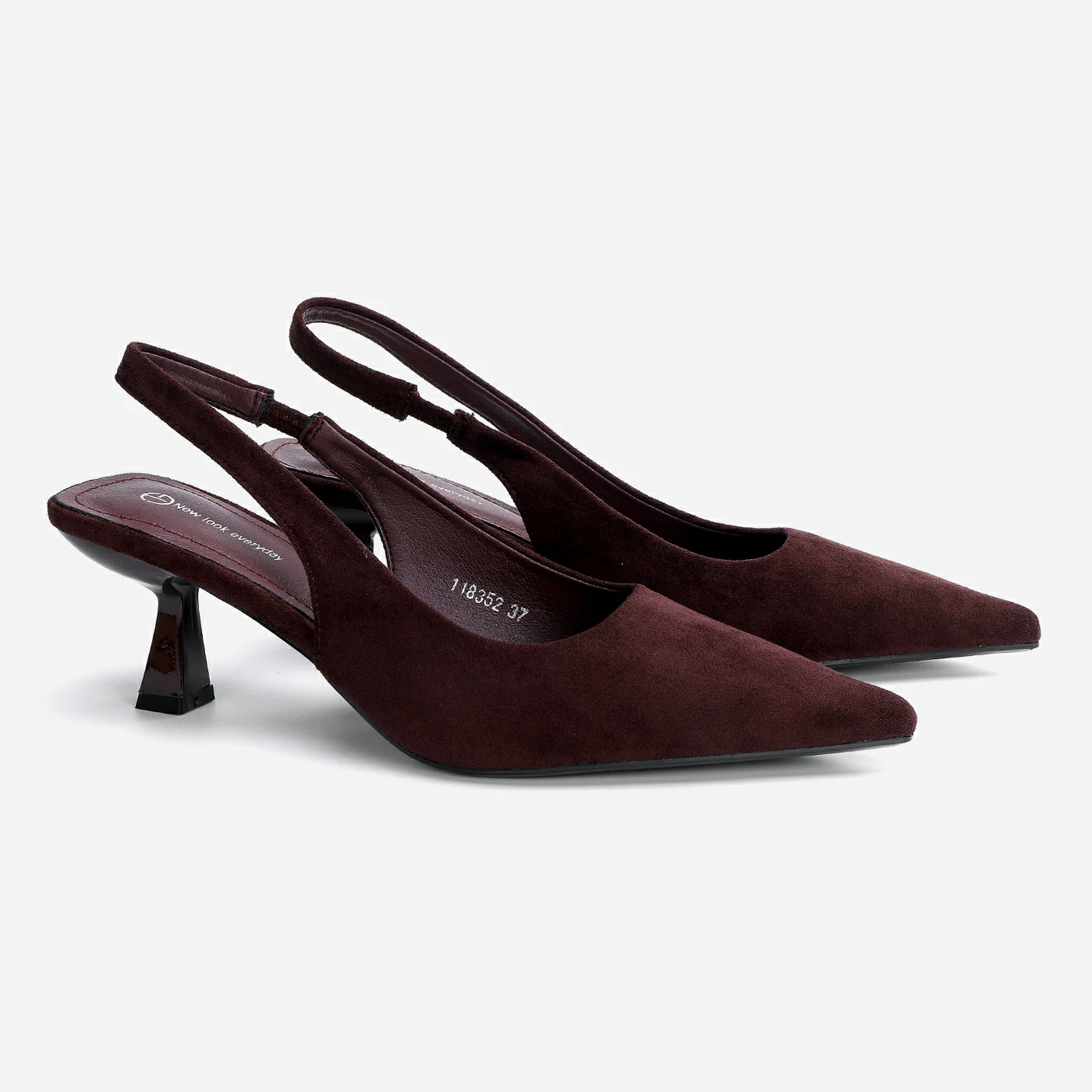 נעל עקב בורדו 40