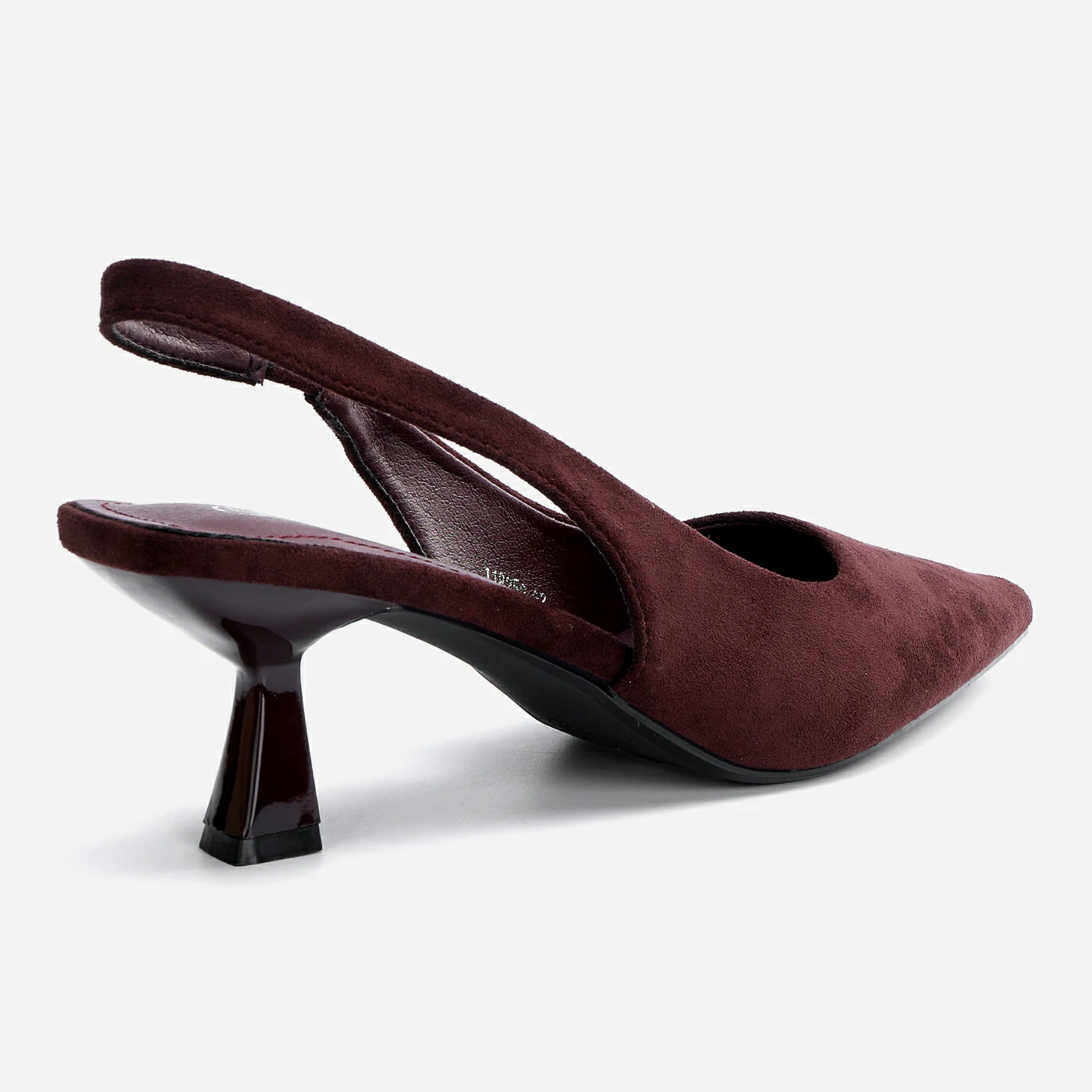 נעל עקב בורדו 40