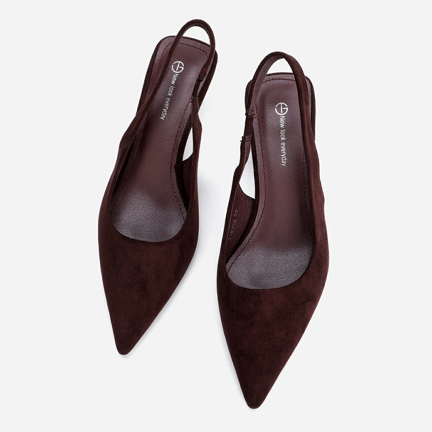 נעל עקב בורדו 40