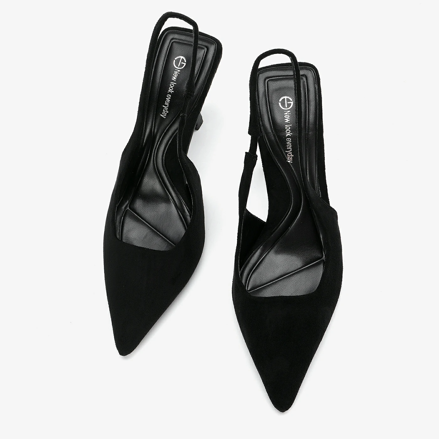 נעל עקב שחור 38