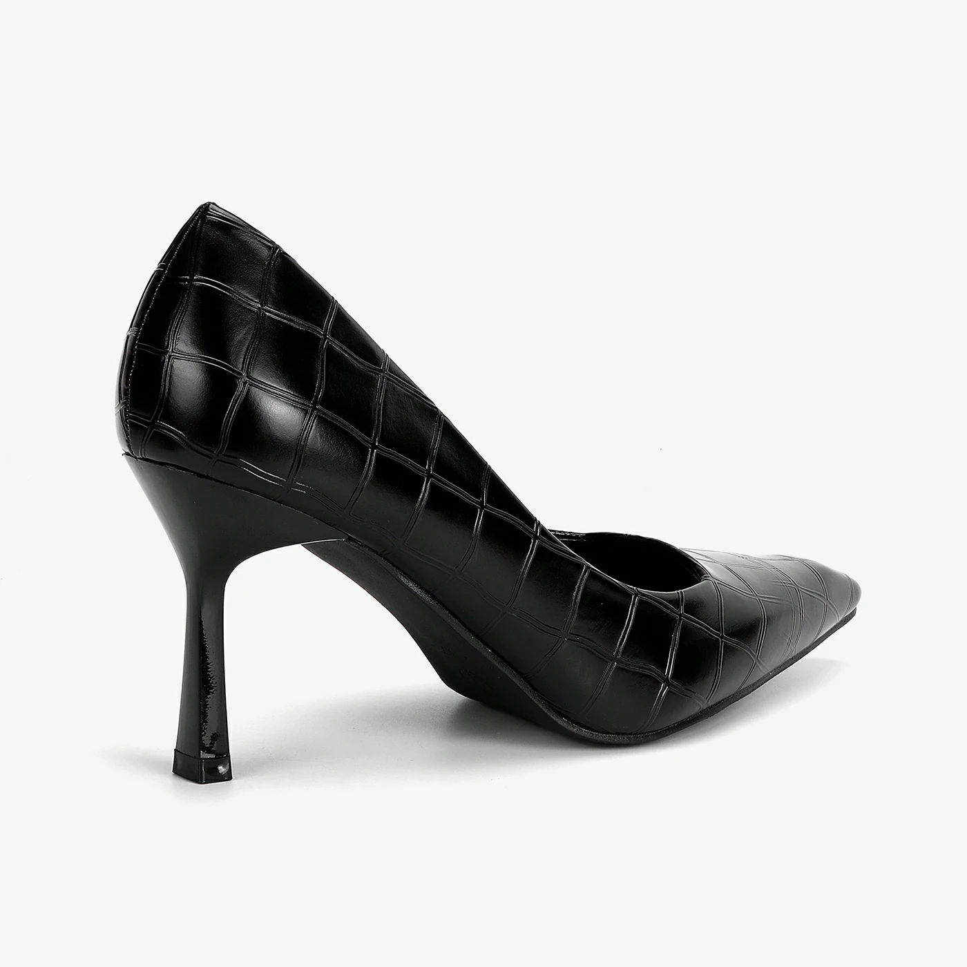 נעל עקב שחור 37