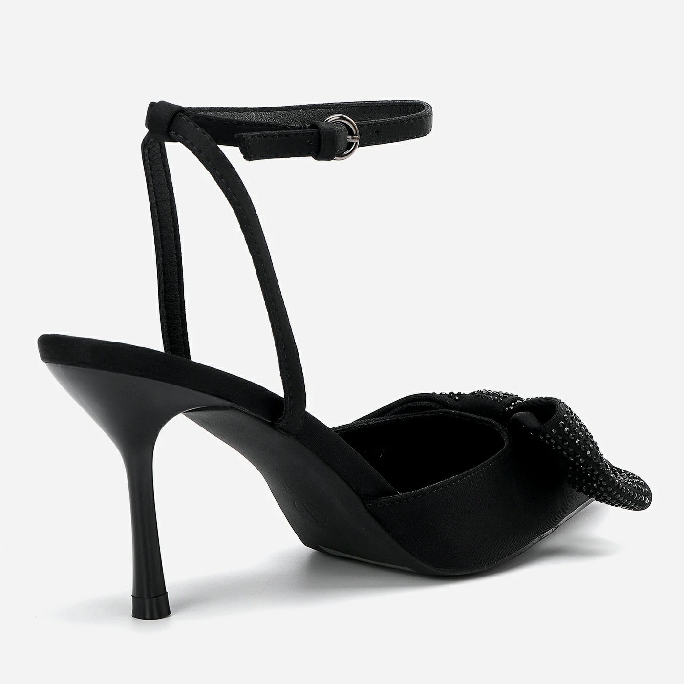 נעל עקב שחור 37