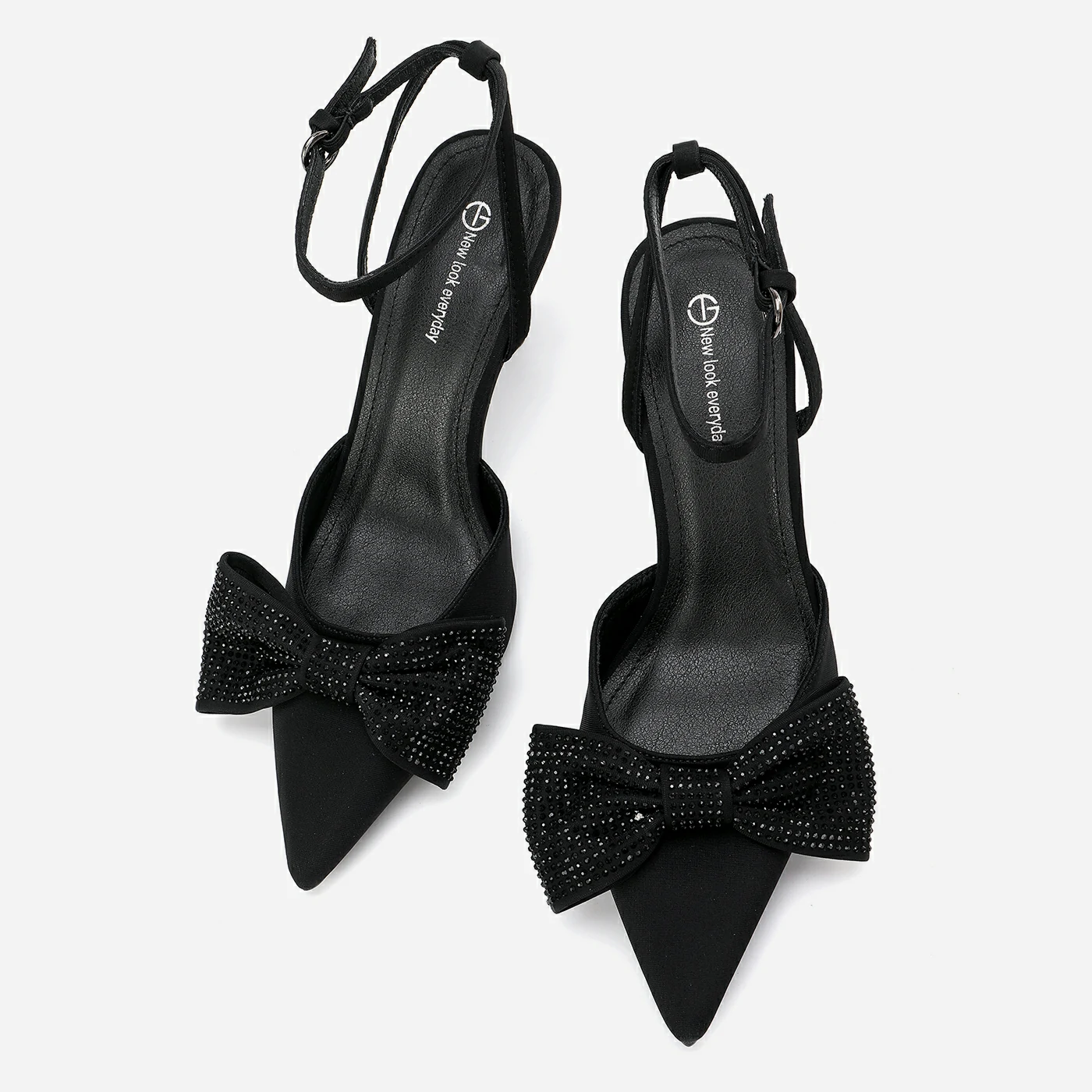 נעל עקב שחור 37