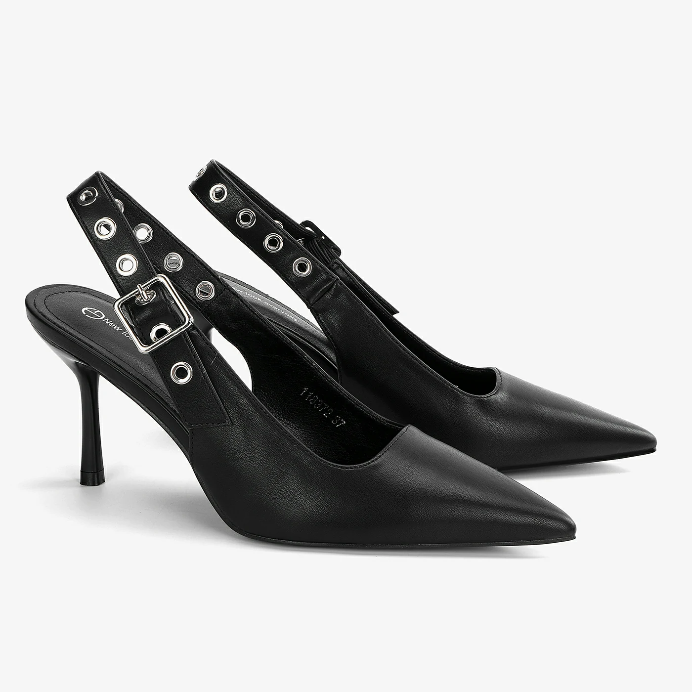 נעל עקב שחור 40