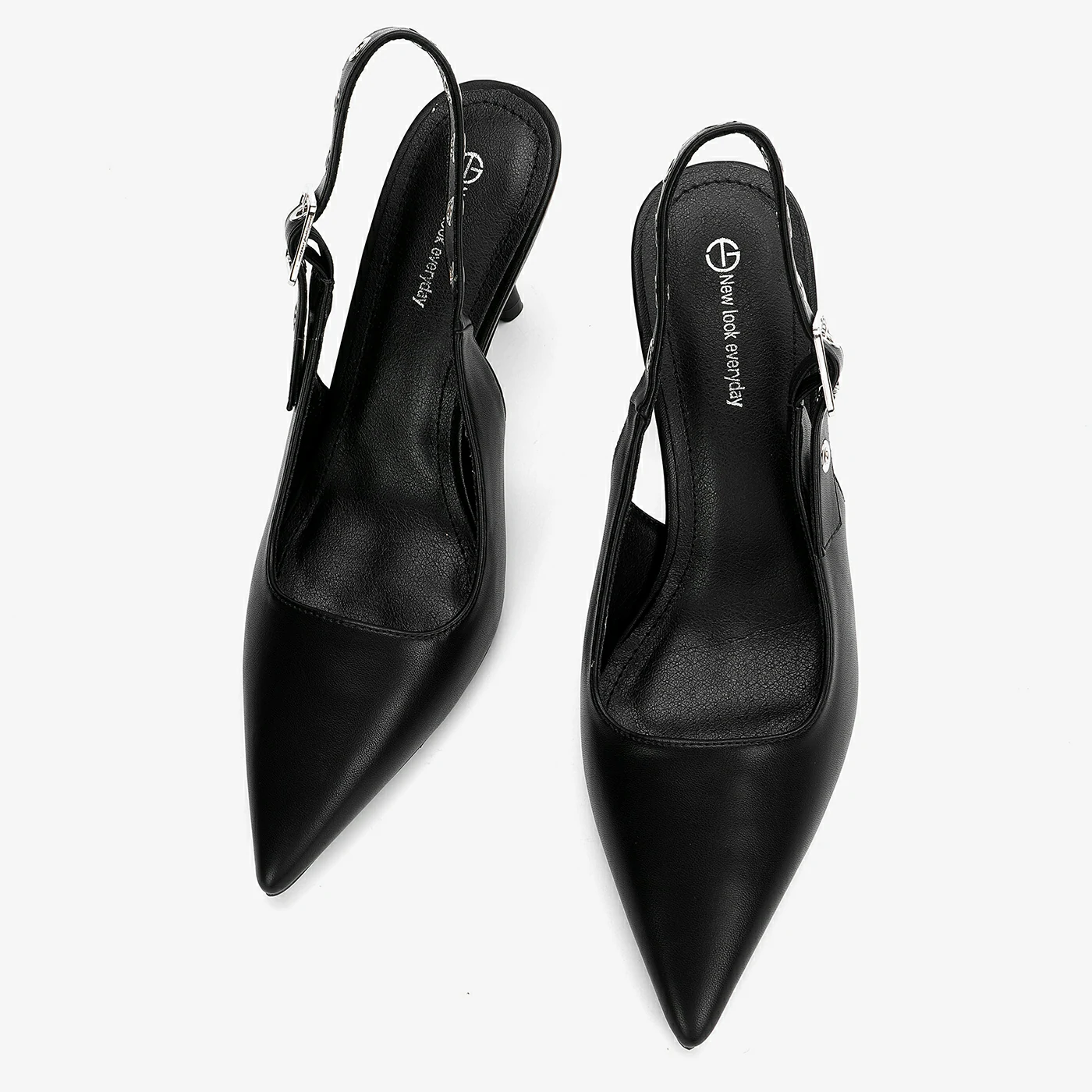 נעל עקב שחור 40