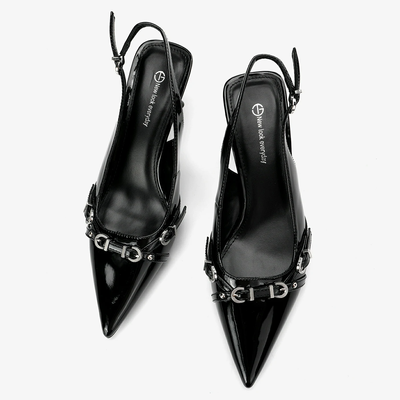 נעל עקב שחור 37